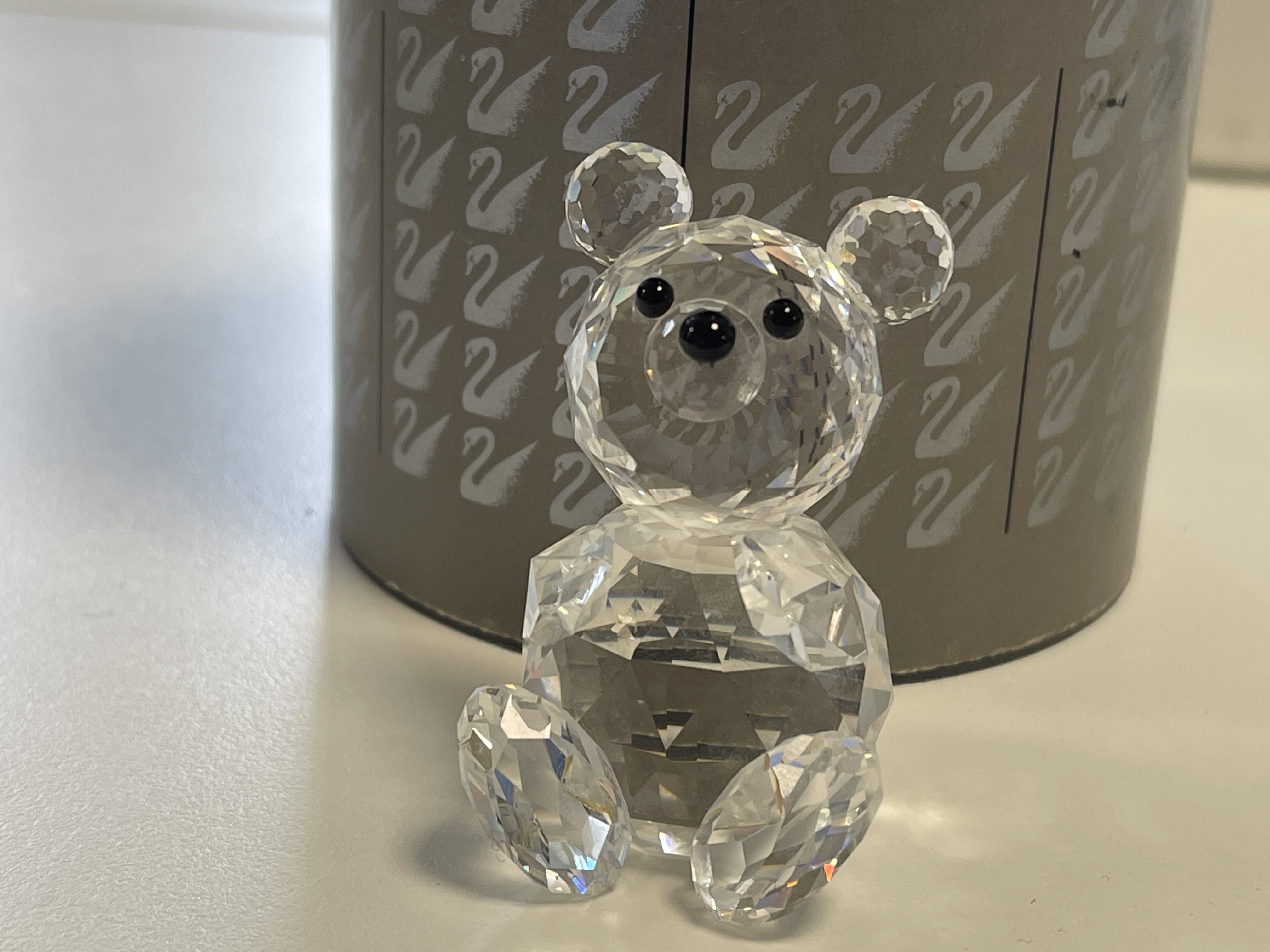  Swarovski Figur 010004 Teddy Bär 6 cm. Ovp & Zertifikat. Top Zustand