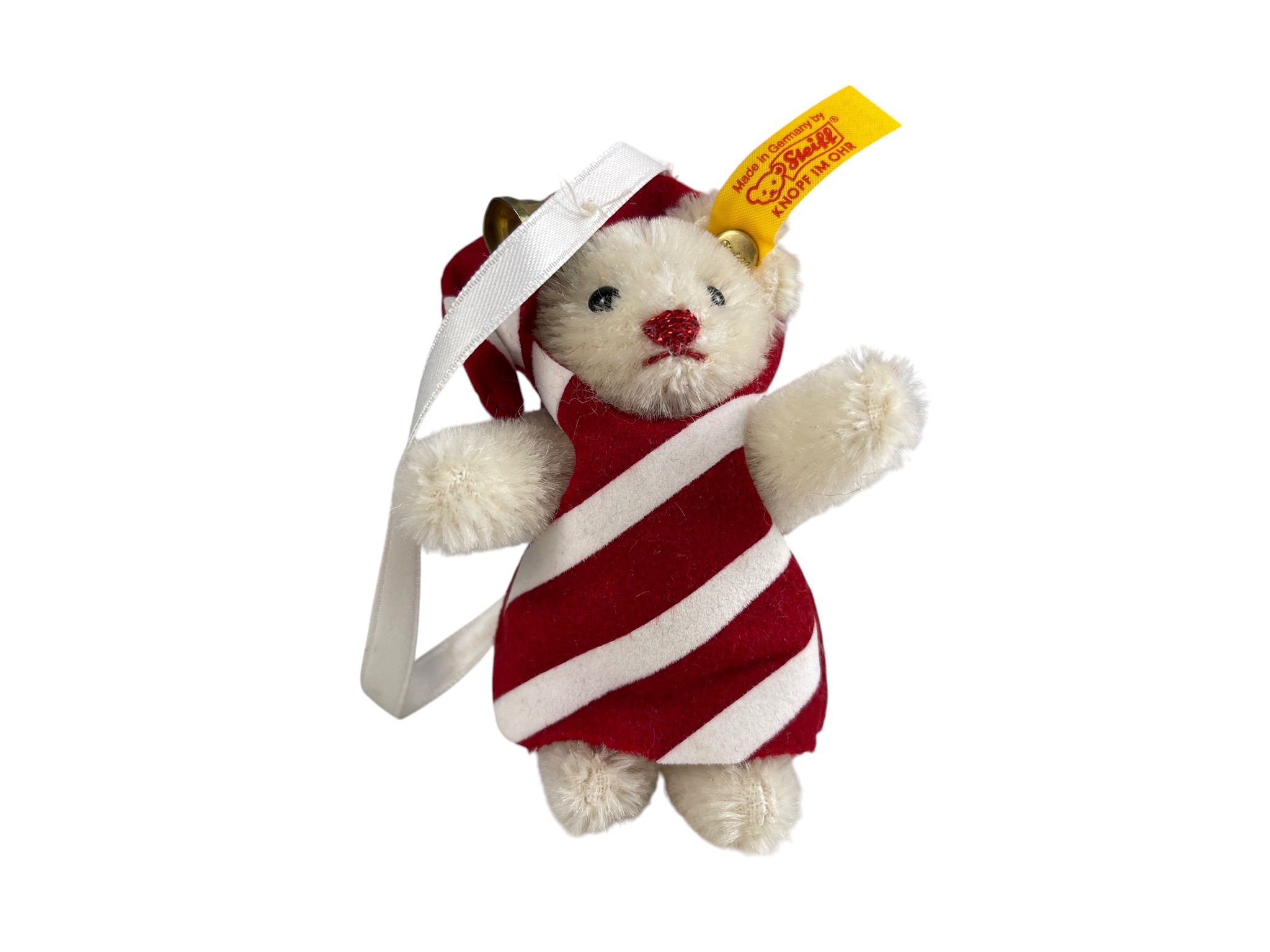 Steiff Tier 672903 Teddy Ornament 8 cm. Top Zustand 