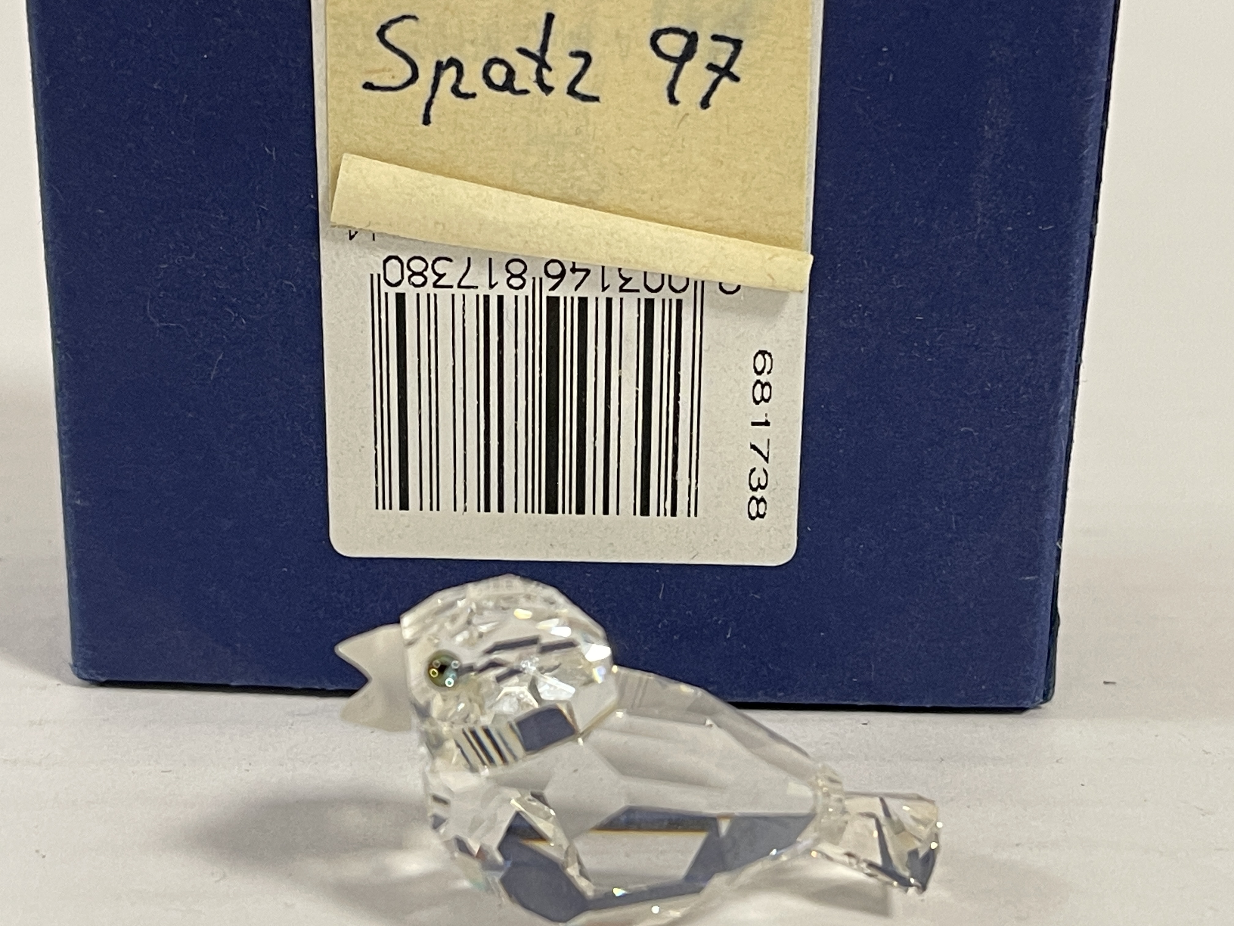 Swarovski Figur 169685 Spatz 4,5 cm. Ovp & Zertifikat. Top Zustand 