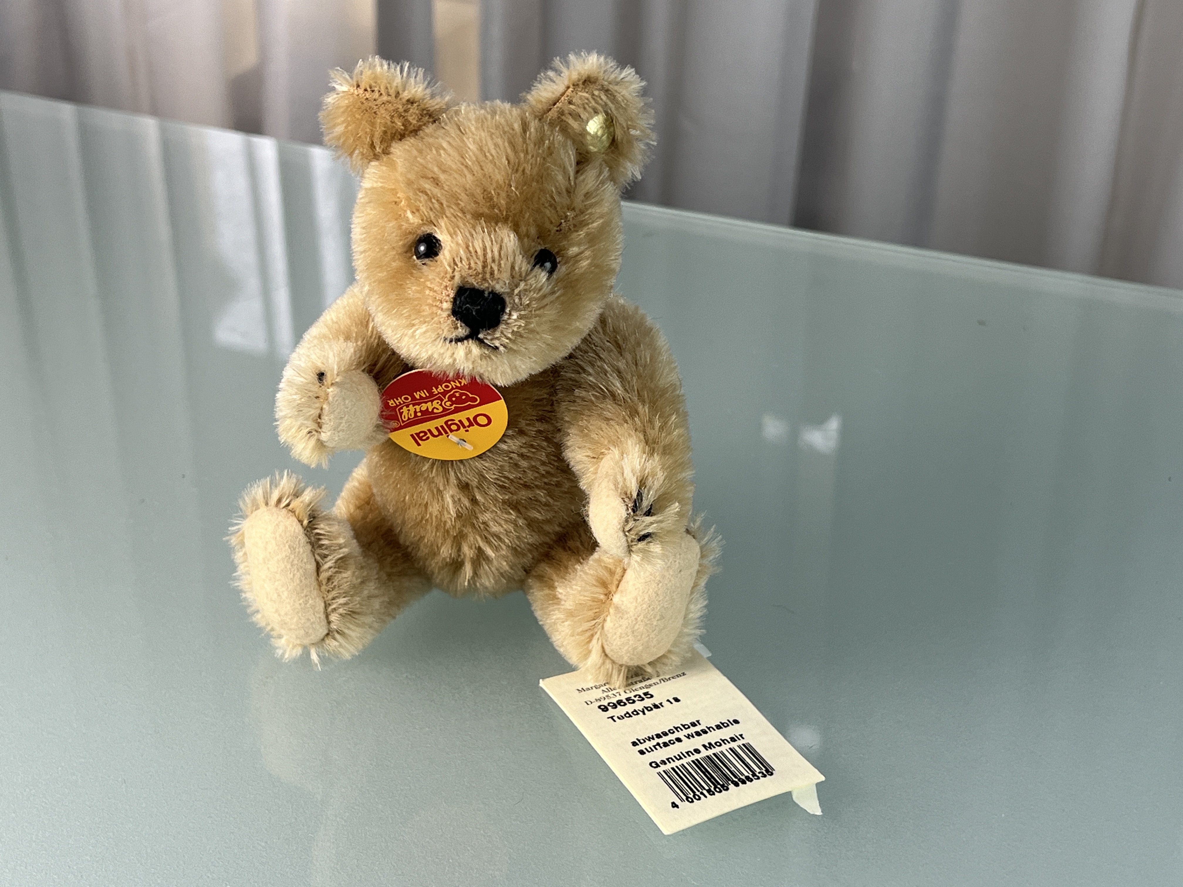  Steiff Tier 996535 Teddybär 18 cm. Top Zustand 