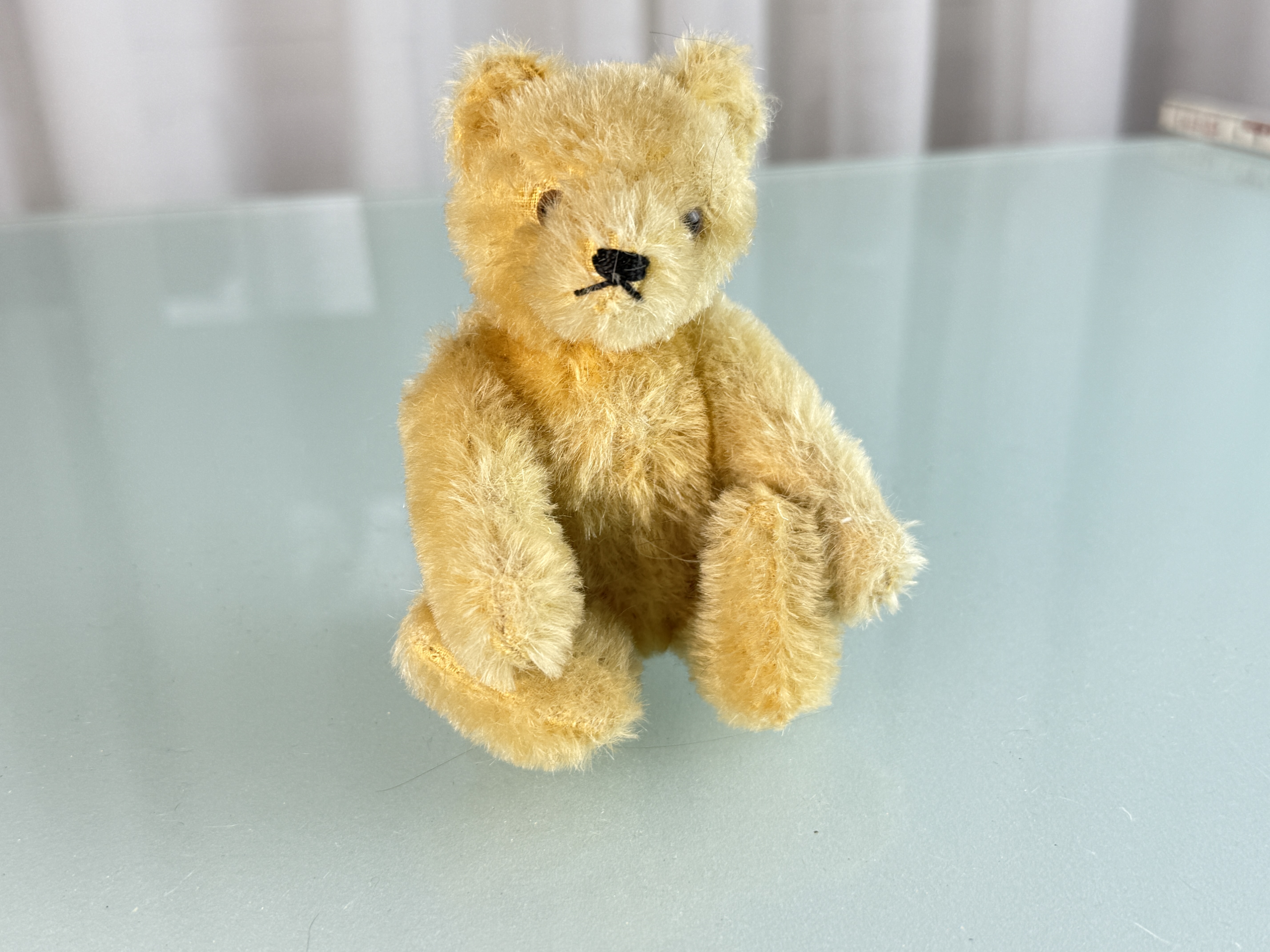 Steiff Tier Teddy Bär alt 15 cm Zustand siehe Fotos 