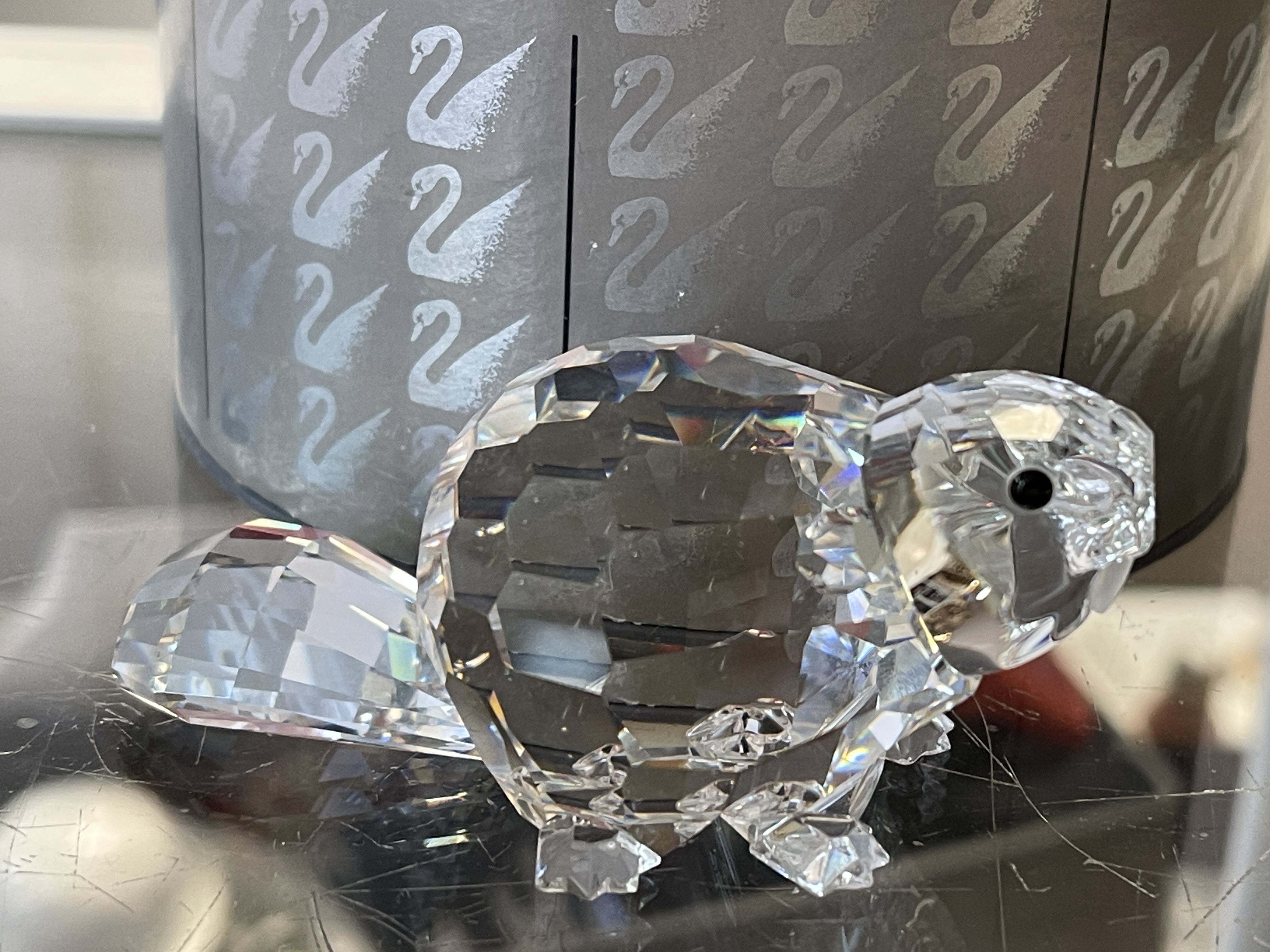  Swarovski Figur 164637 Großer Biber 8 cm. Ovp & Zertifikat. Top Zustand  