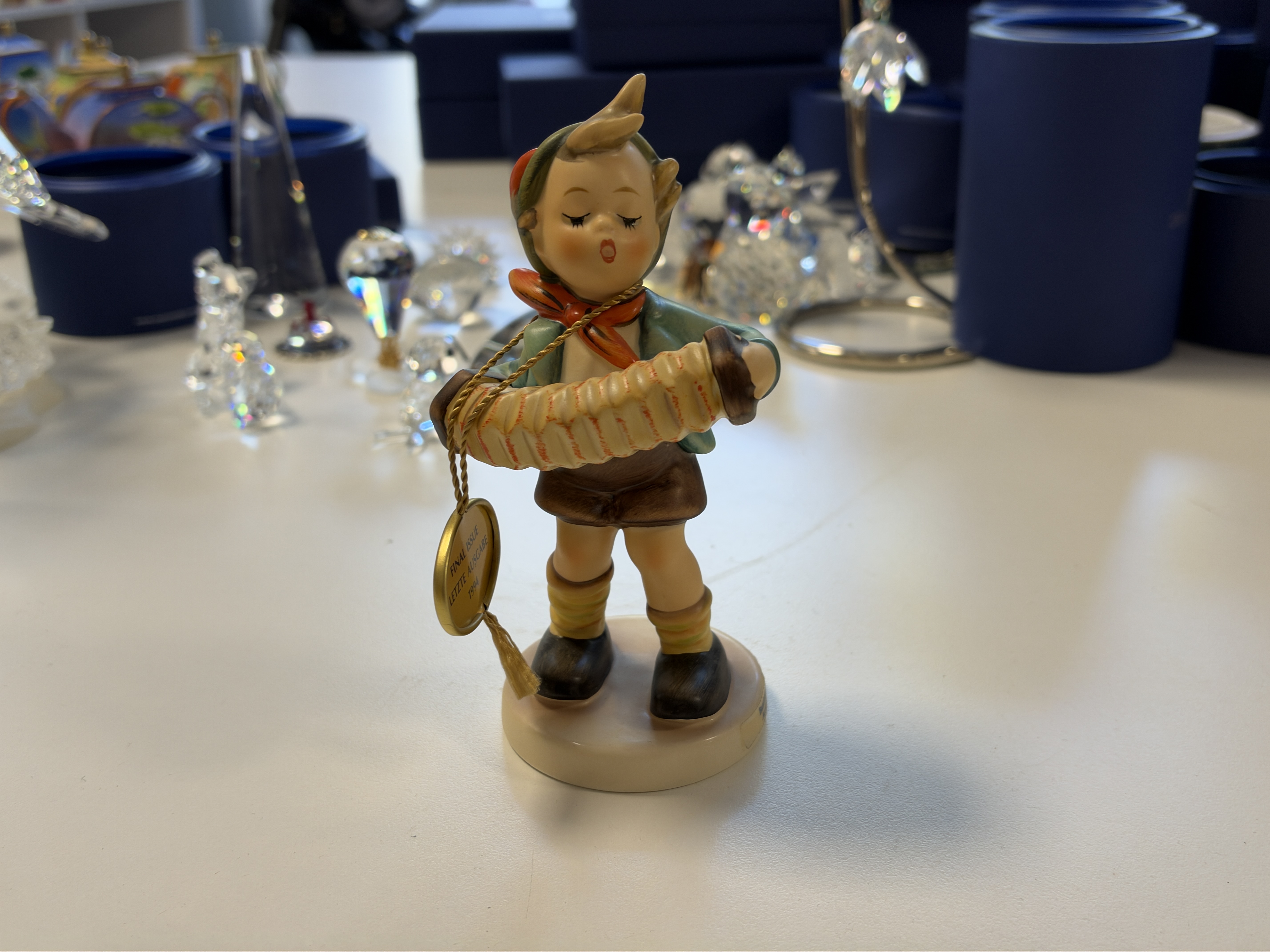 Hummel Figur 185 Bandoneonspieler 14 cm. 1 Wahl. Top Zustand.  