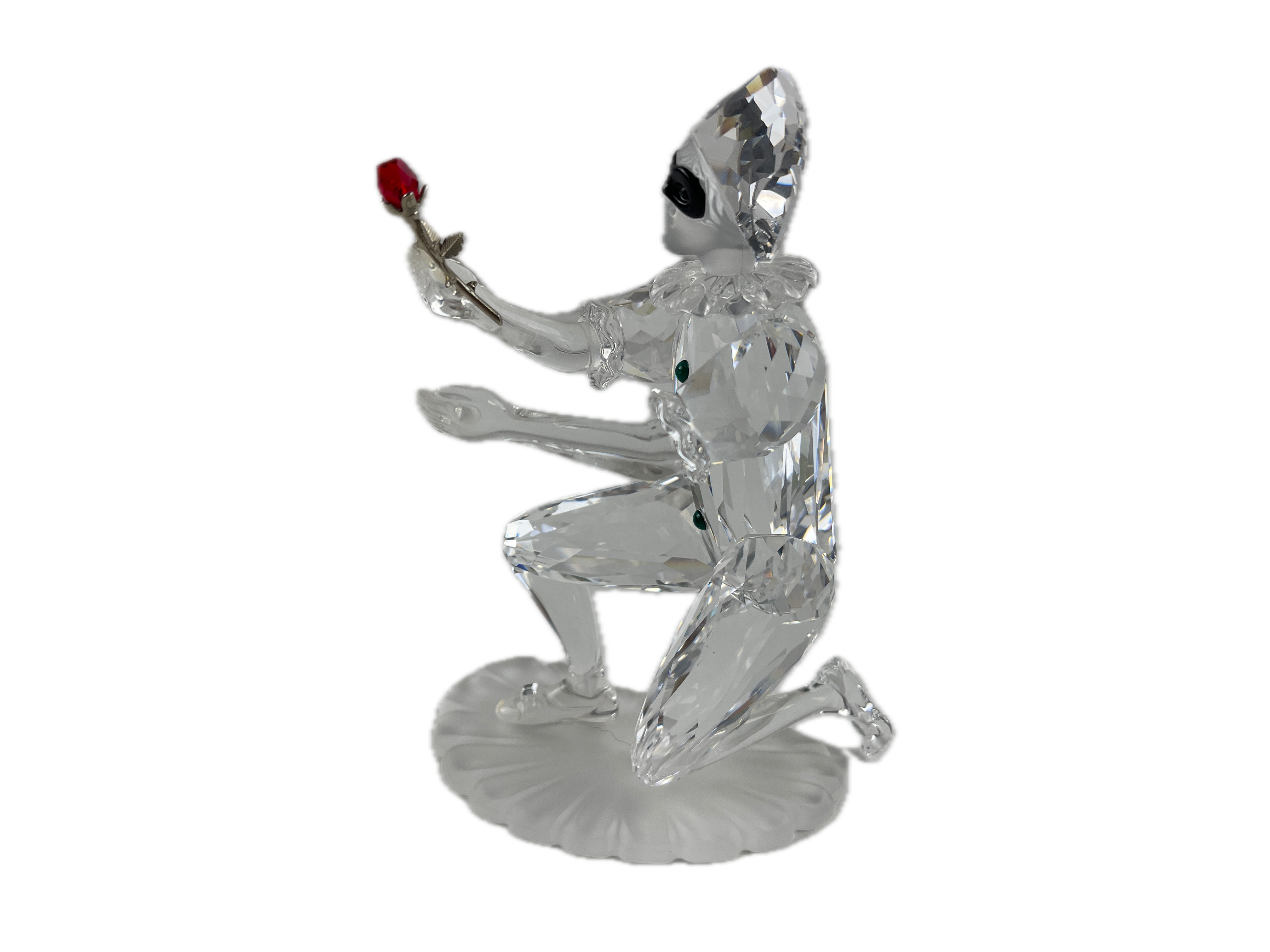 Swarovski Figur Kristall 254044 Jahresfigur 13,5 cm Harlekin 2001. Top Zustand