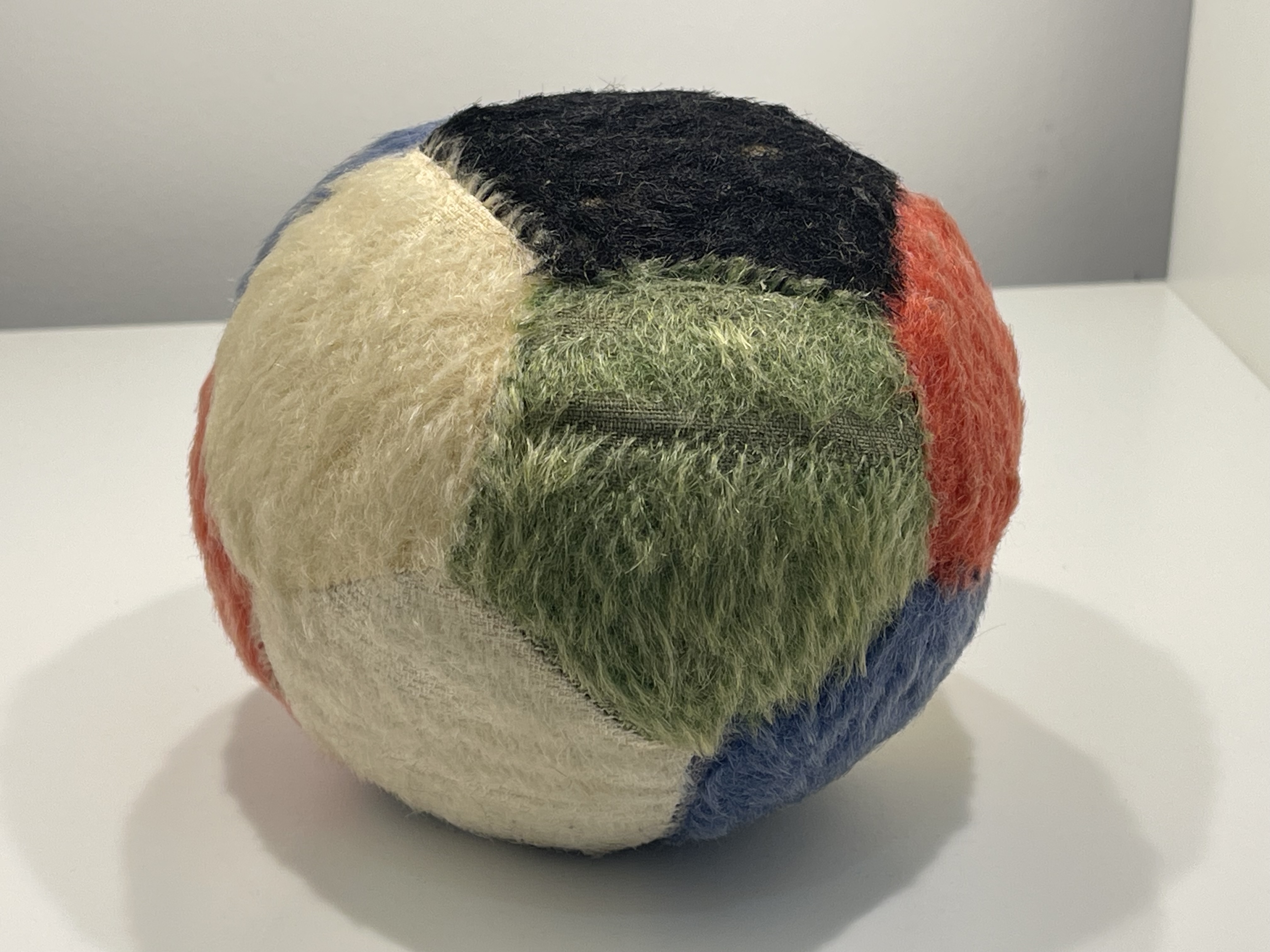 Steiff Tier Stofftier Sammler Vintage Mohair Ball 16 cm.  Zustand siehe Bilder