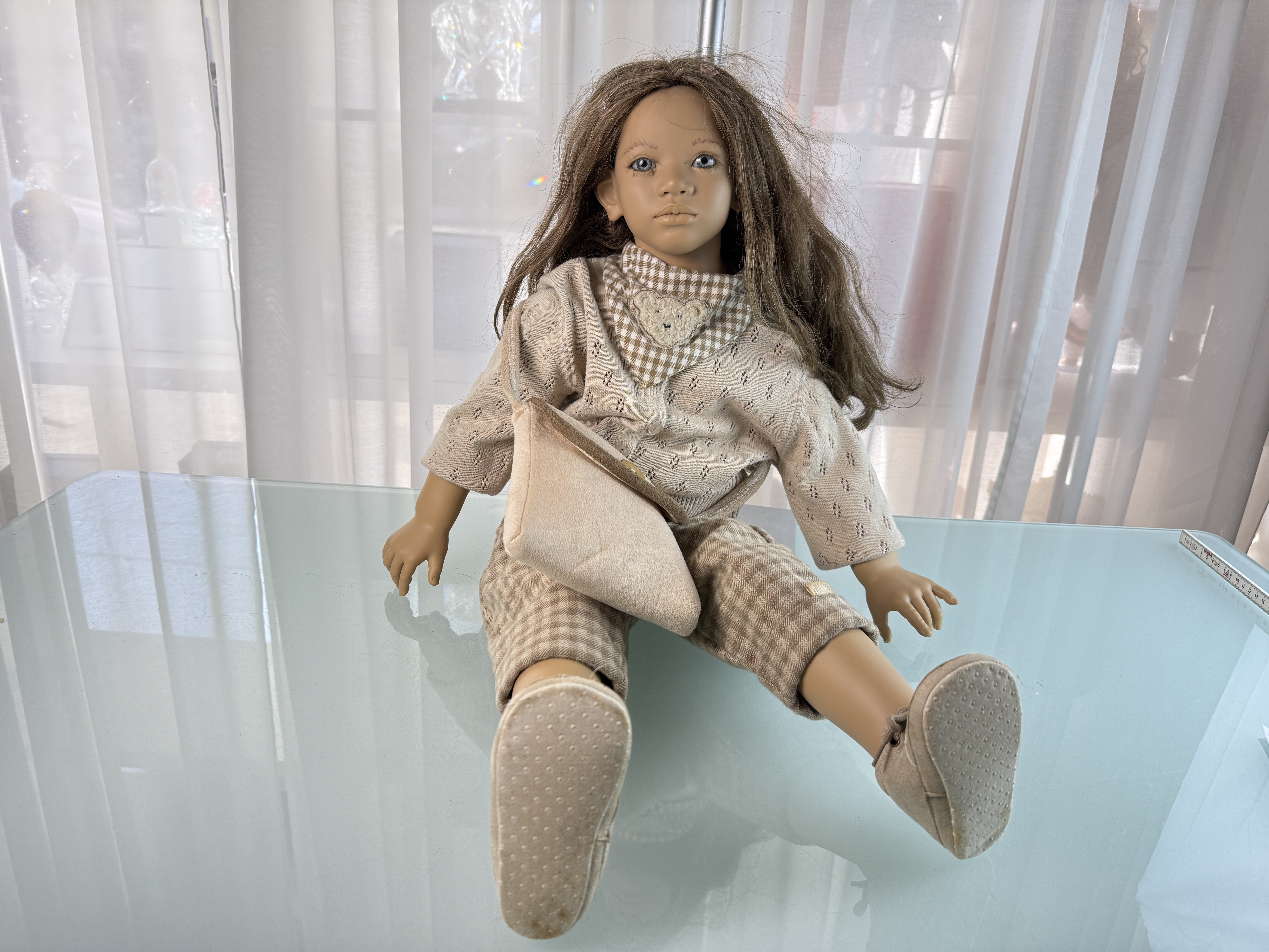 Annette Himstedt Puppe Lona 72 cm. Top Zustand. Sehr selten. 