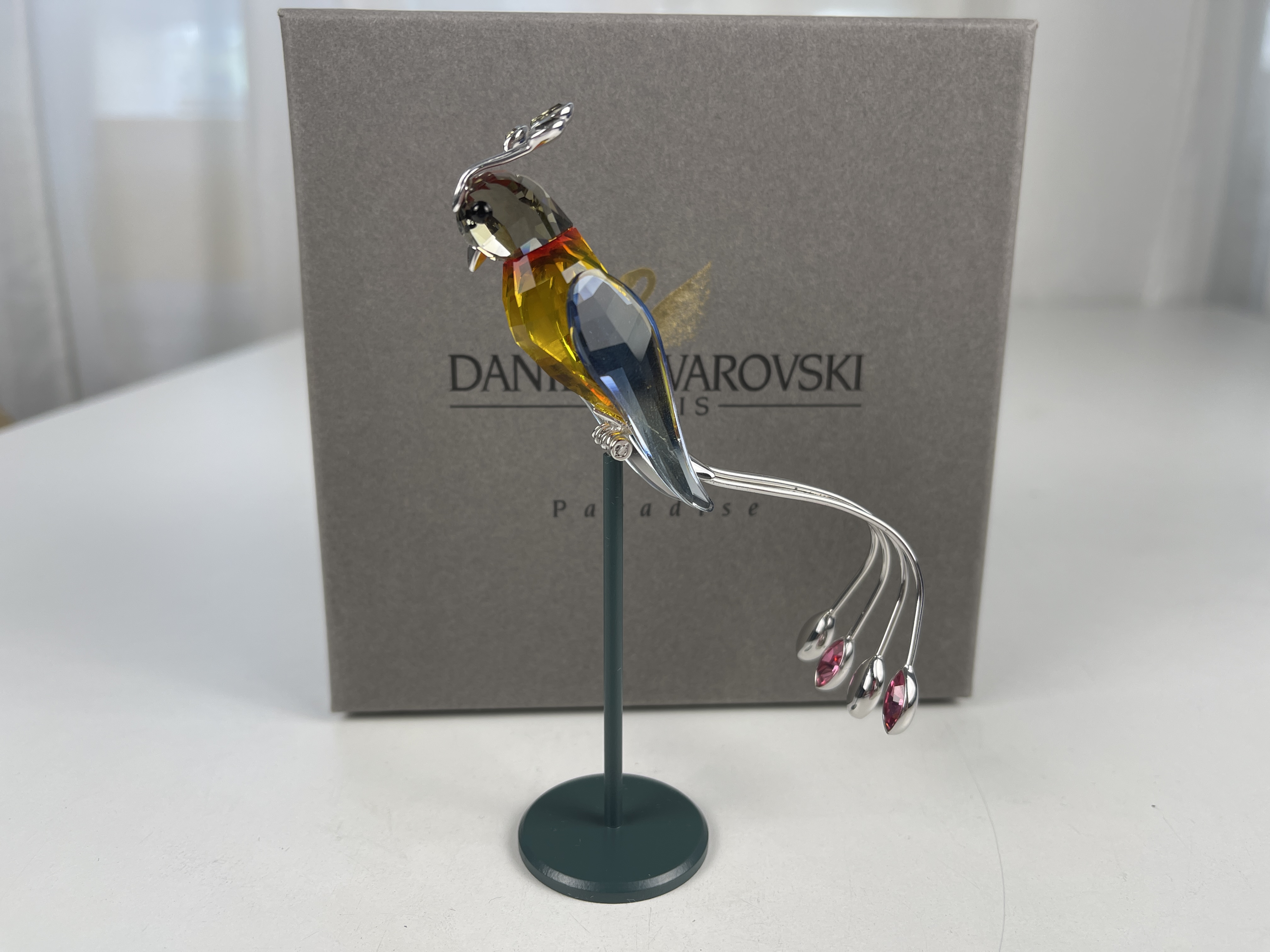 Swarovski Figur 275570 Paradise Blanamba Vogel 11,5 cm + OVP & Zertifikat Zustand siehe Fotos  