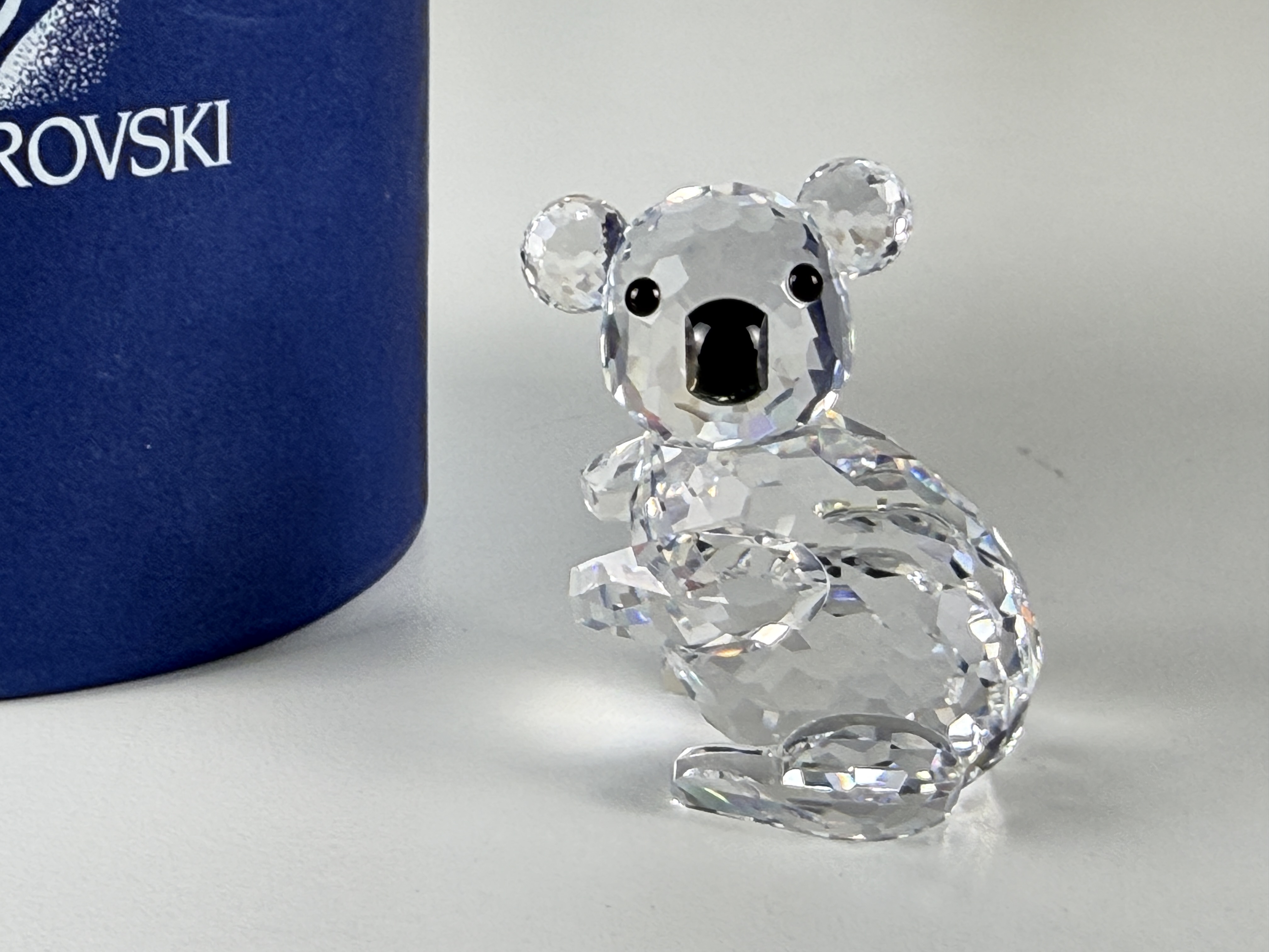 Swarovski Figur 014366 Koala Bär ( Groß ) Mutter 4,5 cm. Mit Ovp & Zertifikat.
