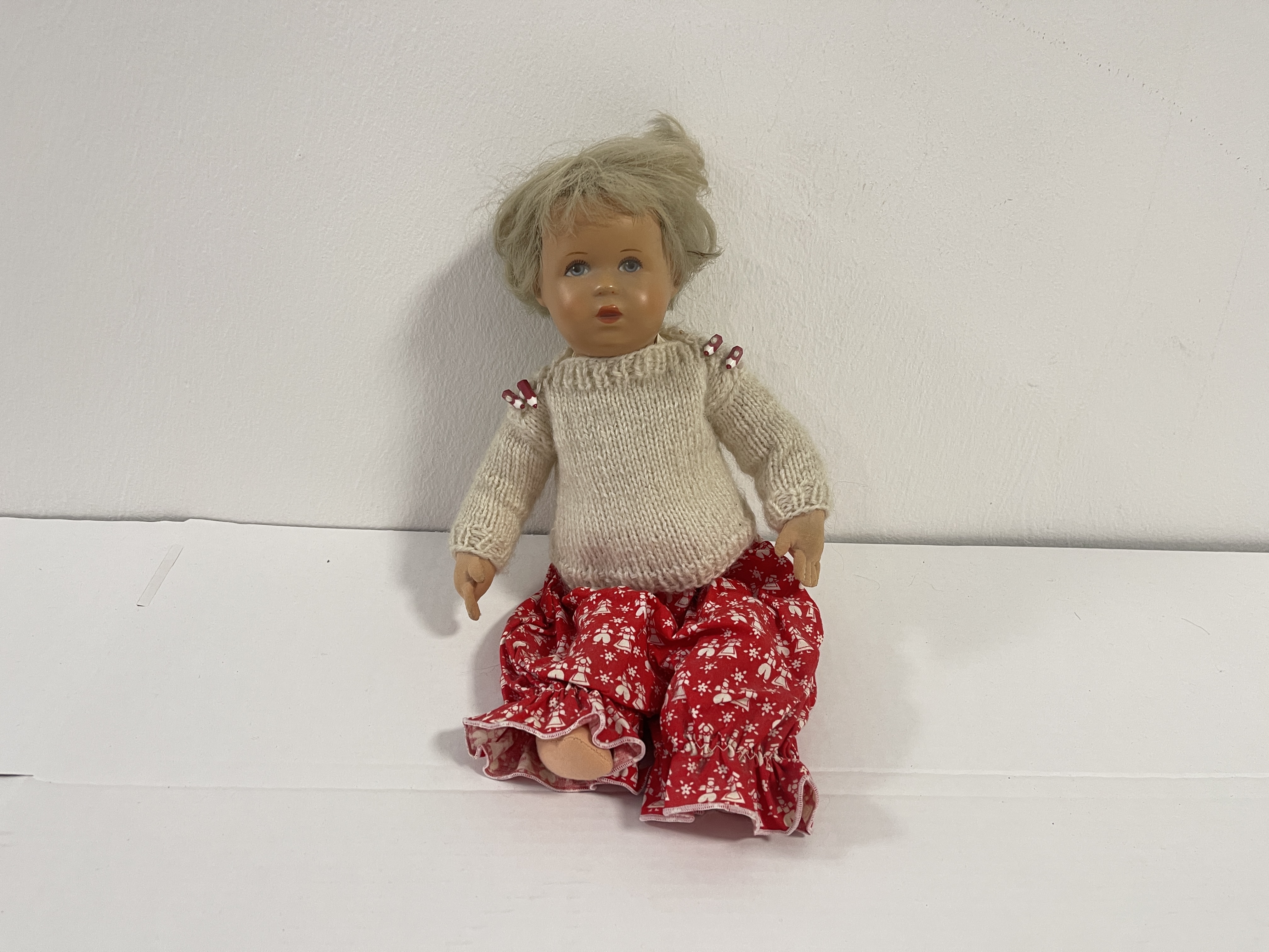 Käthe Kruse Puppe Sammlerpuppe 33 cm Zustand siehe Fotos