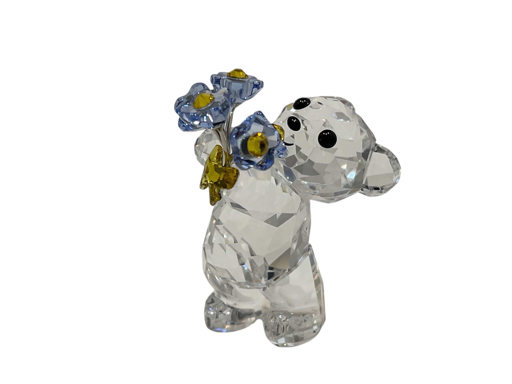 Swarovski Figur 5427993 Kris Bär Vergissmeinnicht 4,5 cm. Top Zustand    