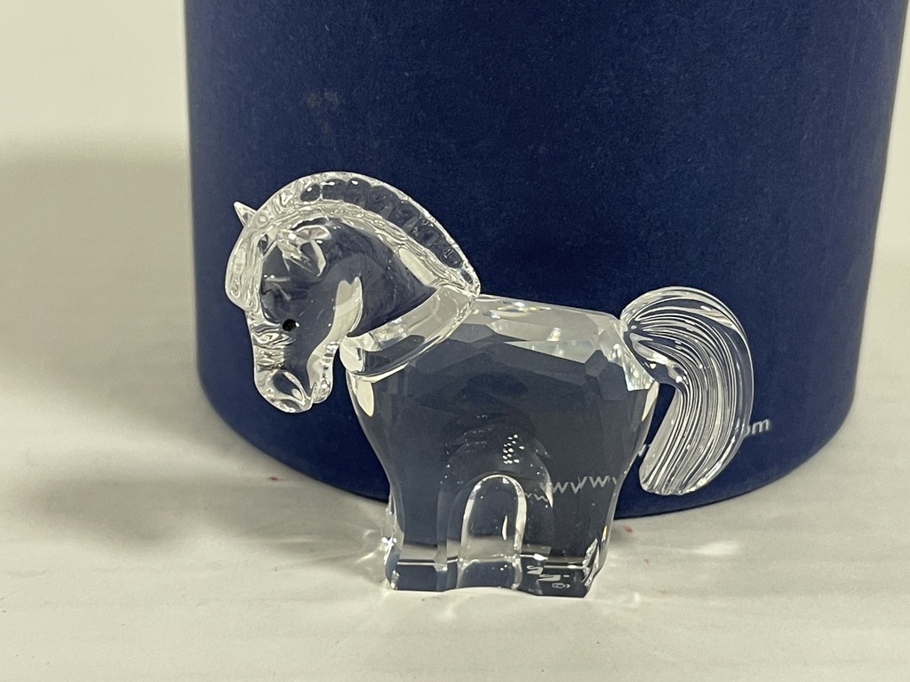  Swarovski Figur 289908 Zodiak Pferd 4,1 cm - Ovp + Zertifikat - Top Zustand   