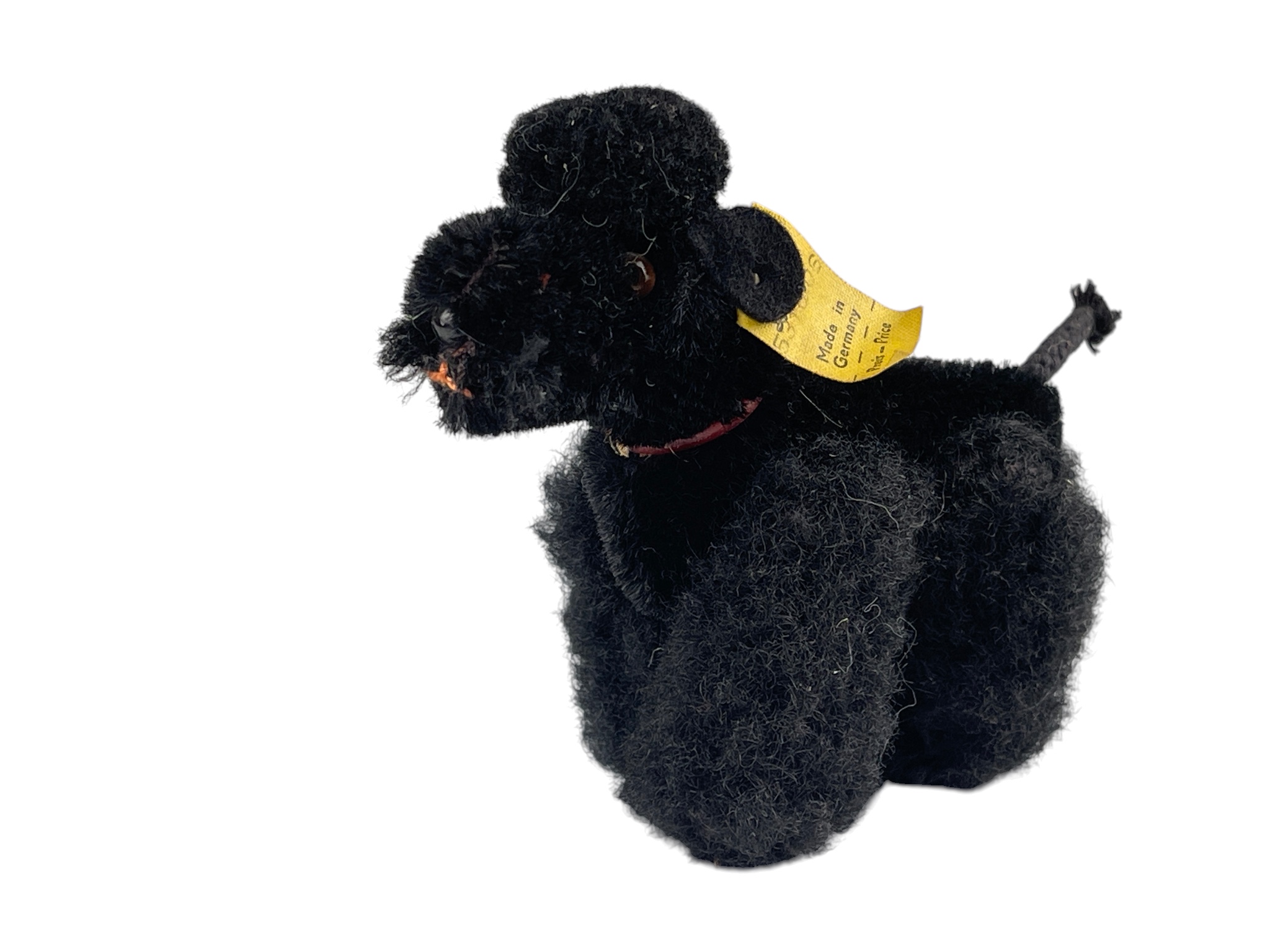 Steiff Tier Hund Pudel 10 cm. Top Zustand