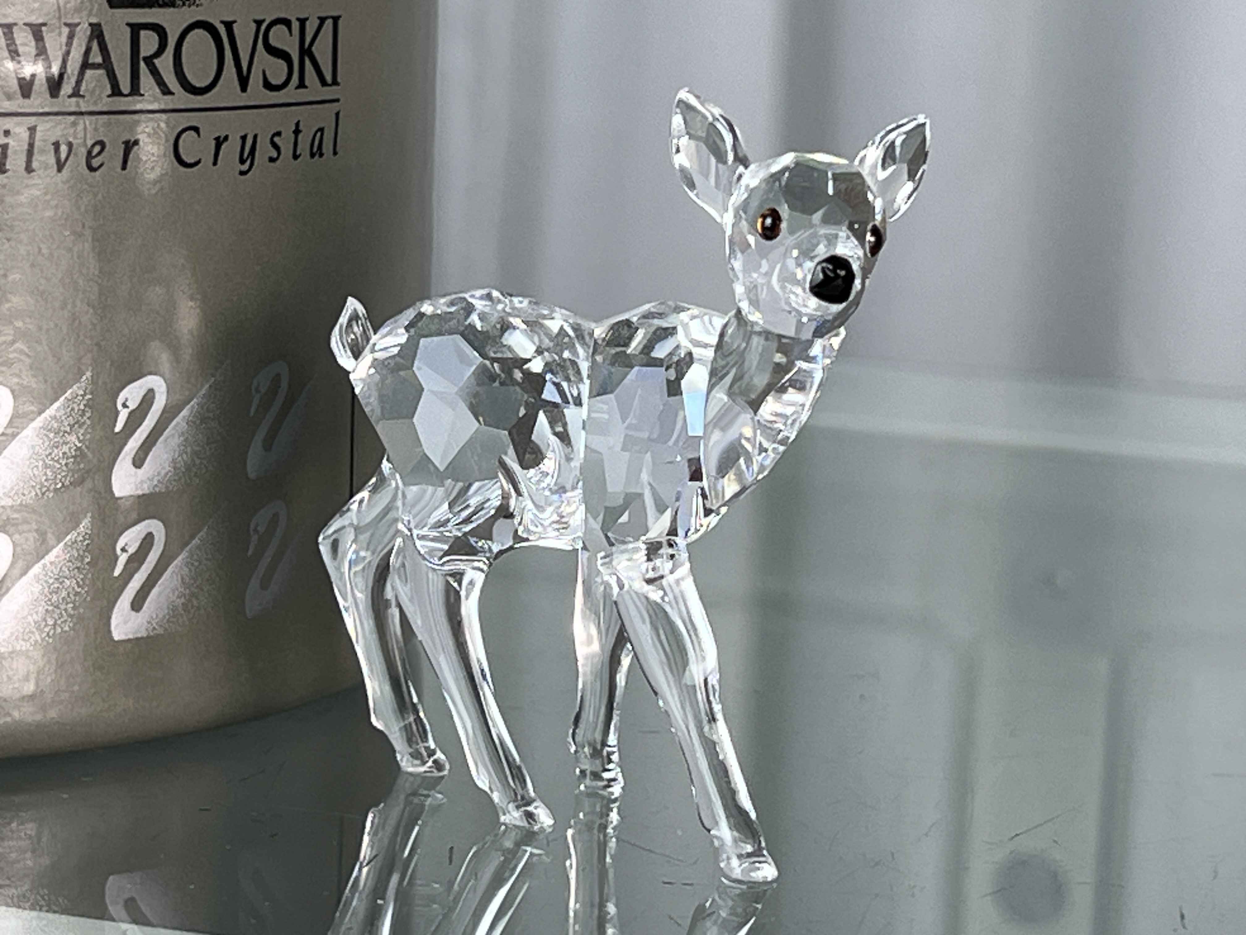 Swarovski Figur 235045 Reh Kitz 6,5 cm. Ovp & Zertifikat. Top Zustand 
