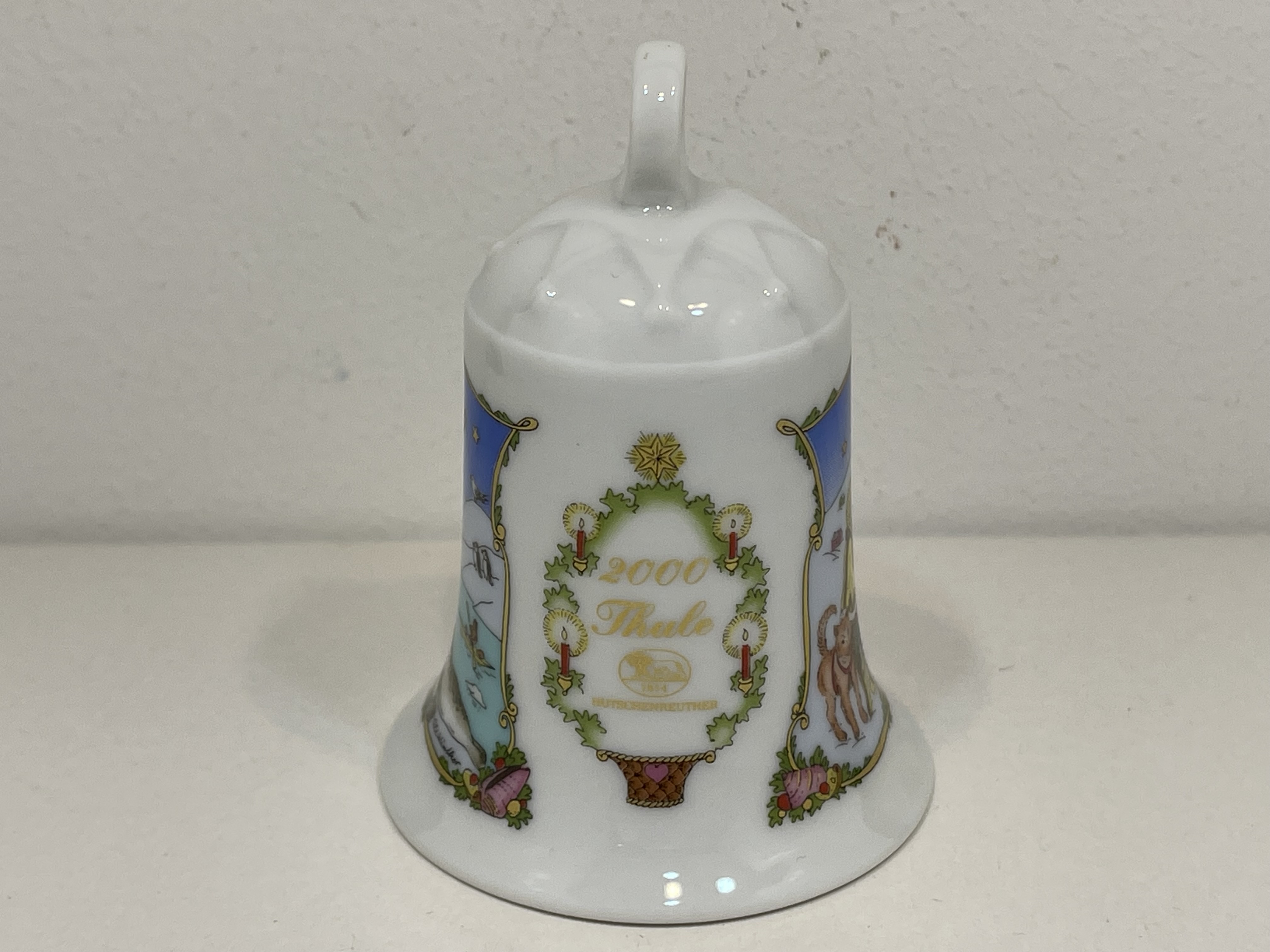  Hutschenreuther 2000. Weihnachtsglocke 7 cm. Top Zustand.   