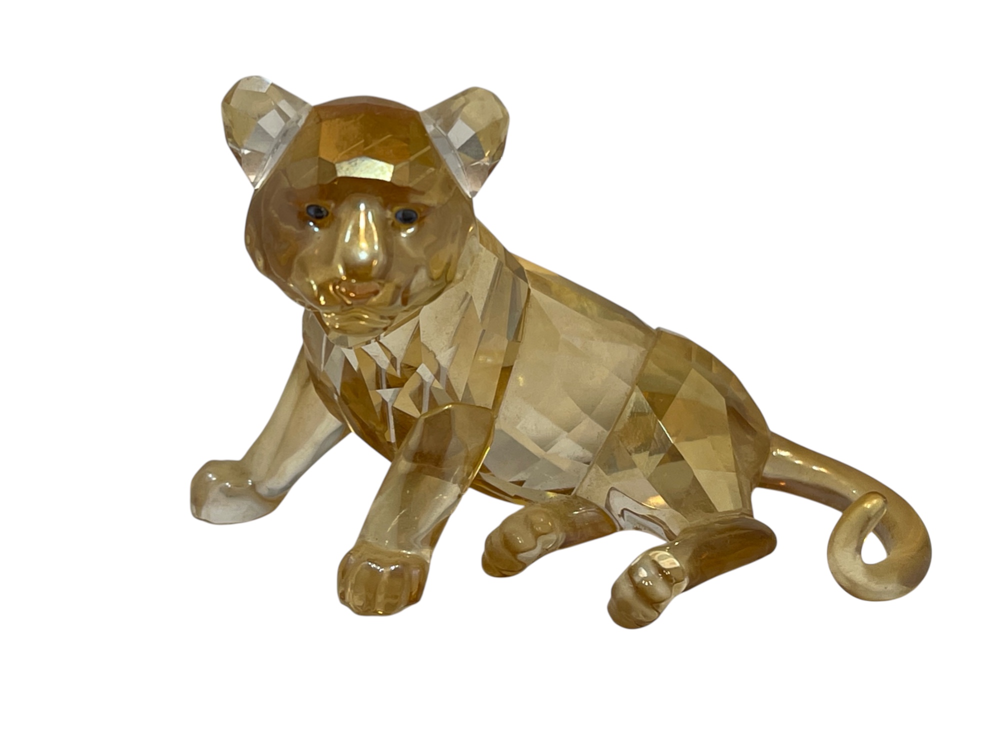 Swarovski Figur 1016678 Kristall ScS junger Tiger 2010. Top Zustand 