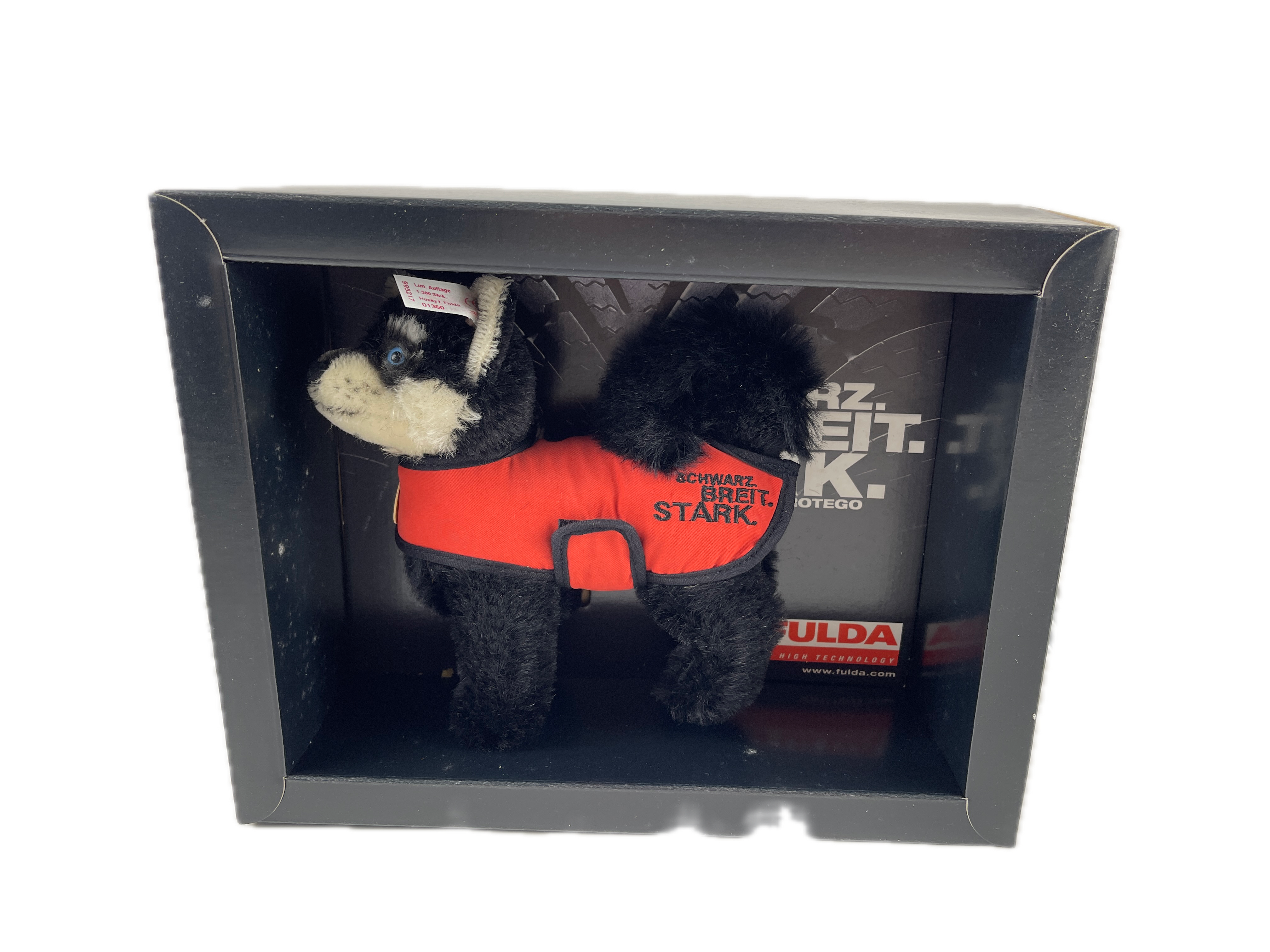 Steiff 995217 Fulda Husky 16 cm. - Top Zustand + OVP