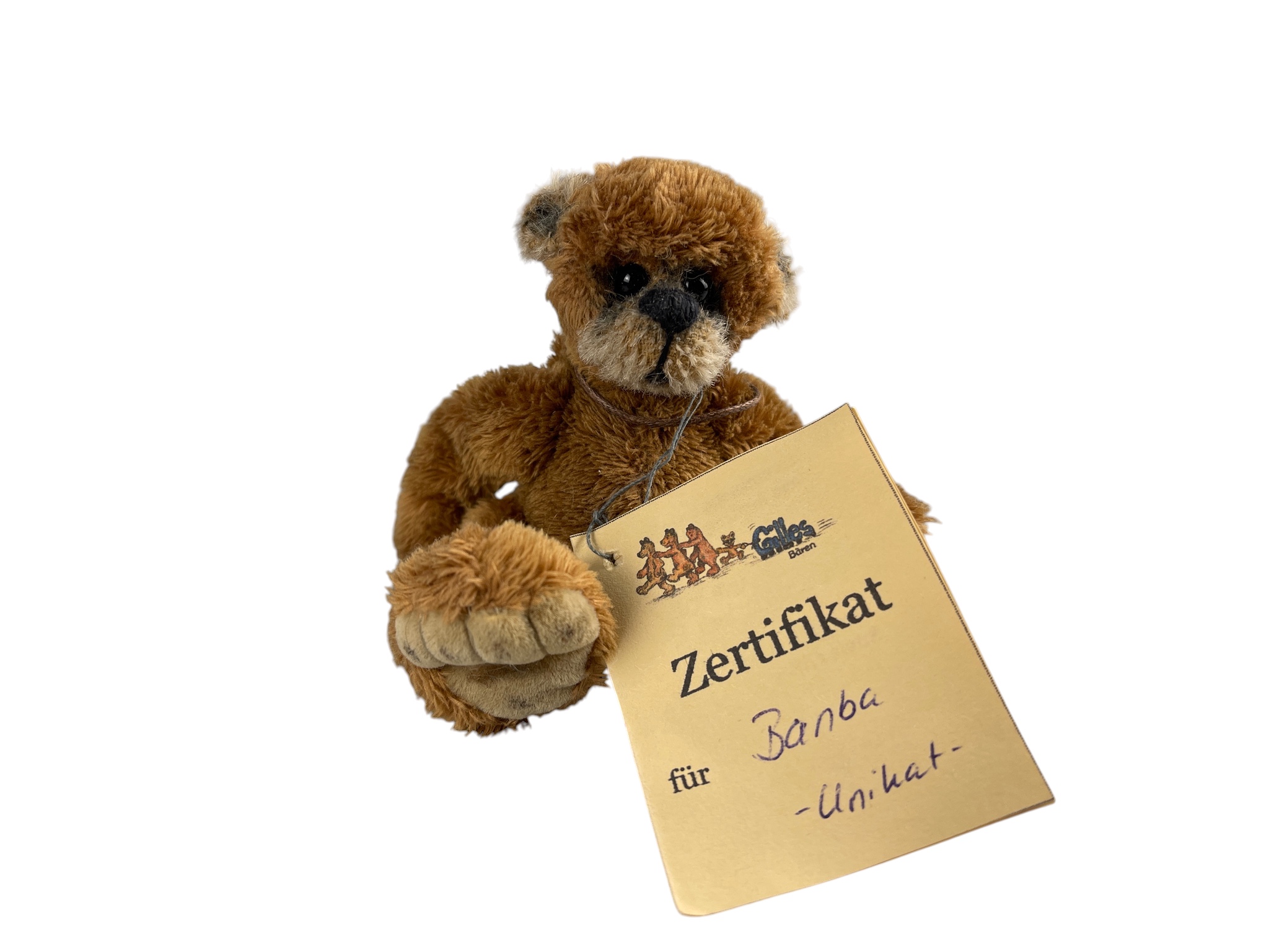 Künstlerbär Teddybär 11 cm. Top Zustand.  