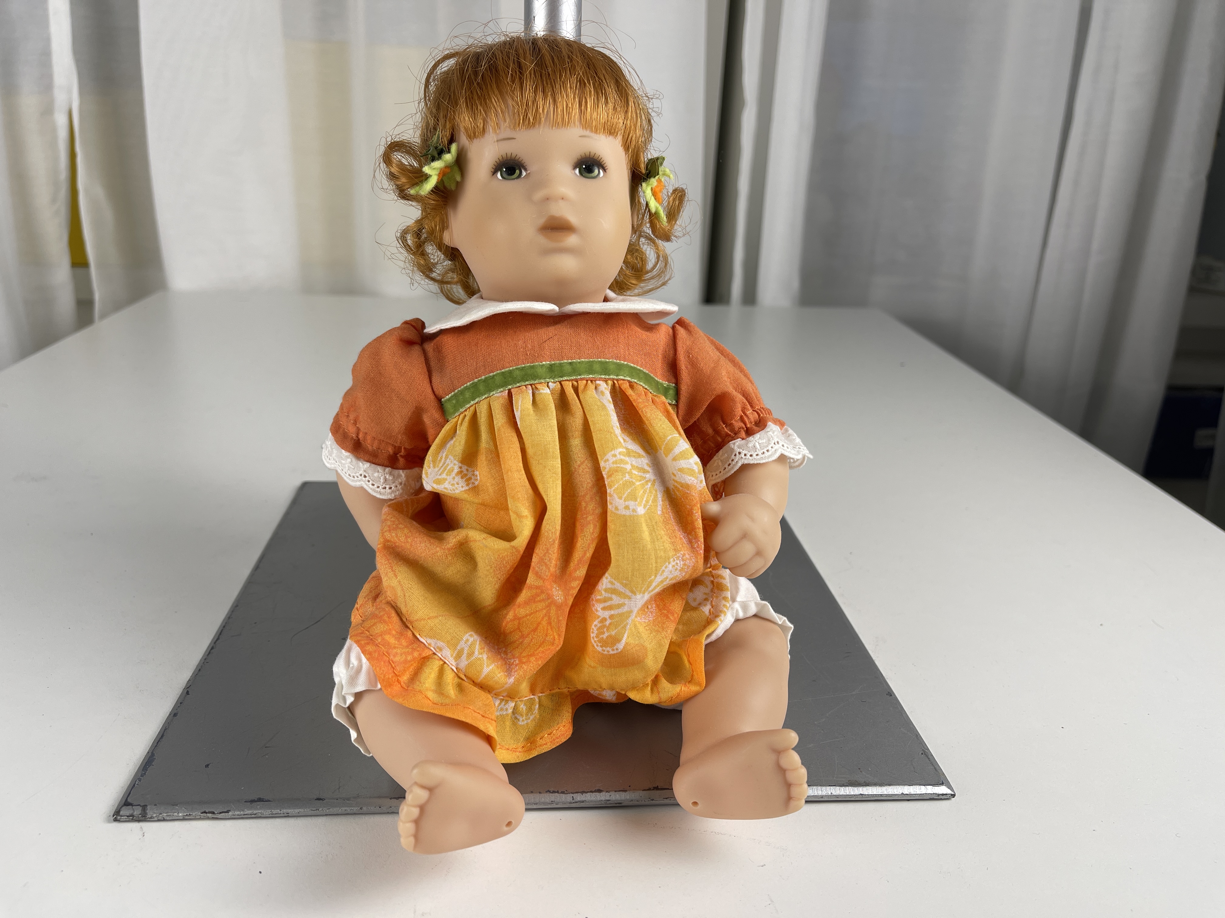 Künstlerpuppe Käthe Kruse Vinyl Puppe 29 cm. Top Zustand 