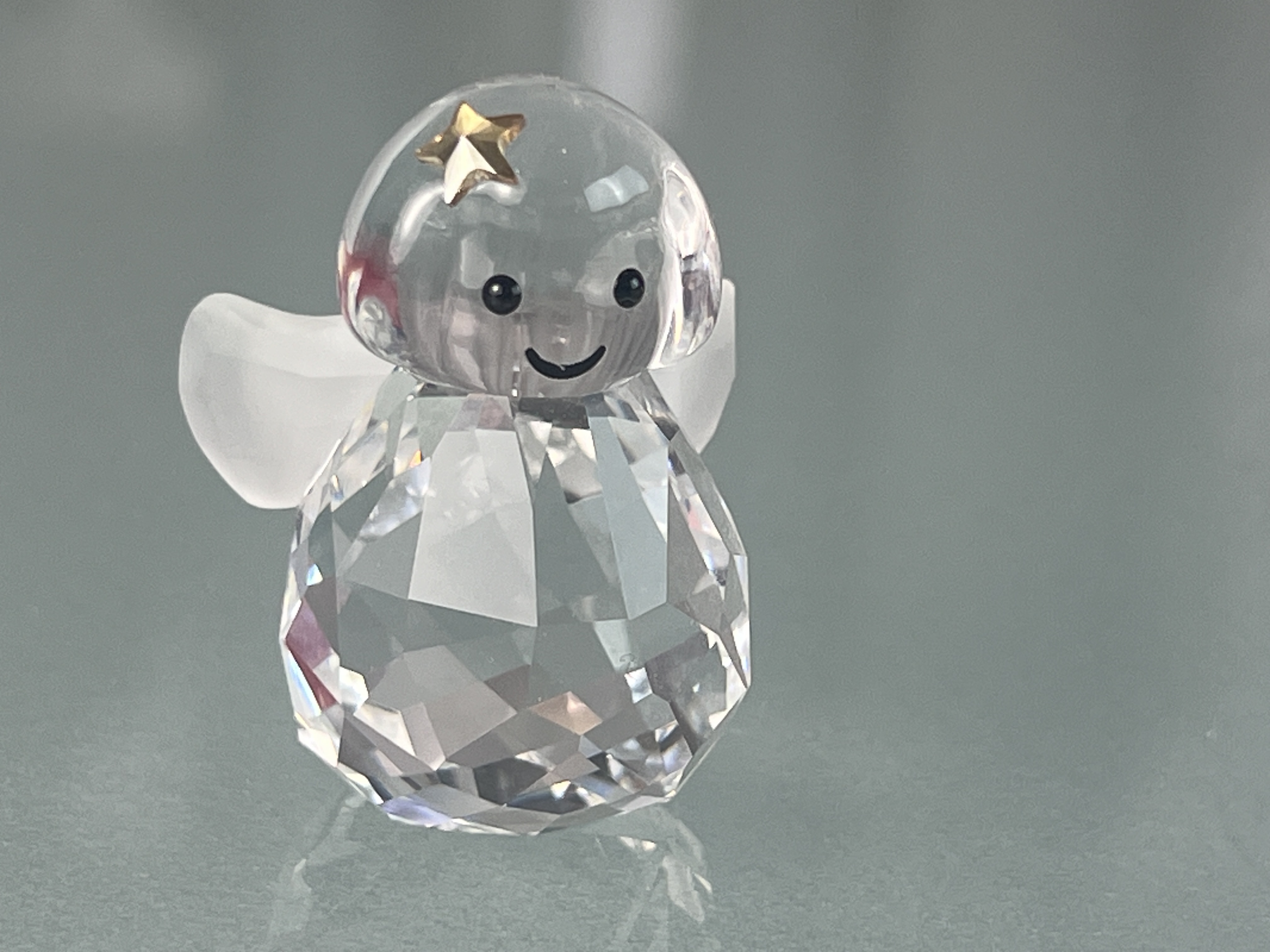  Swarovski Figur 5103228 Schaukelnder Engel 4,6 cm - Top Zustand.