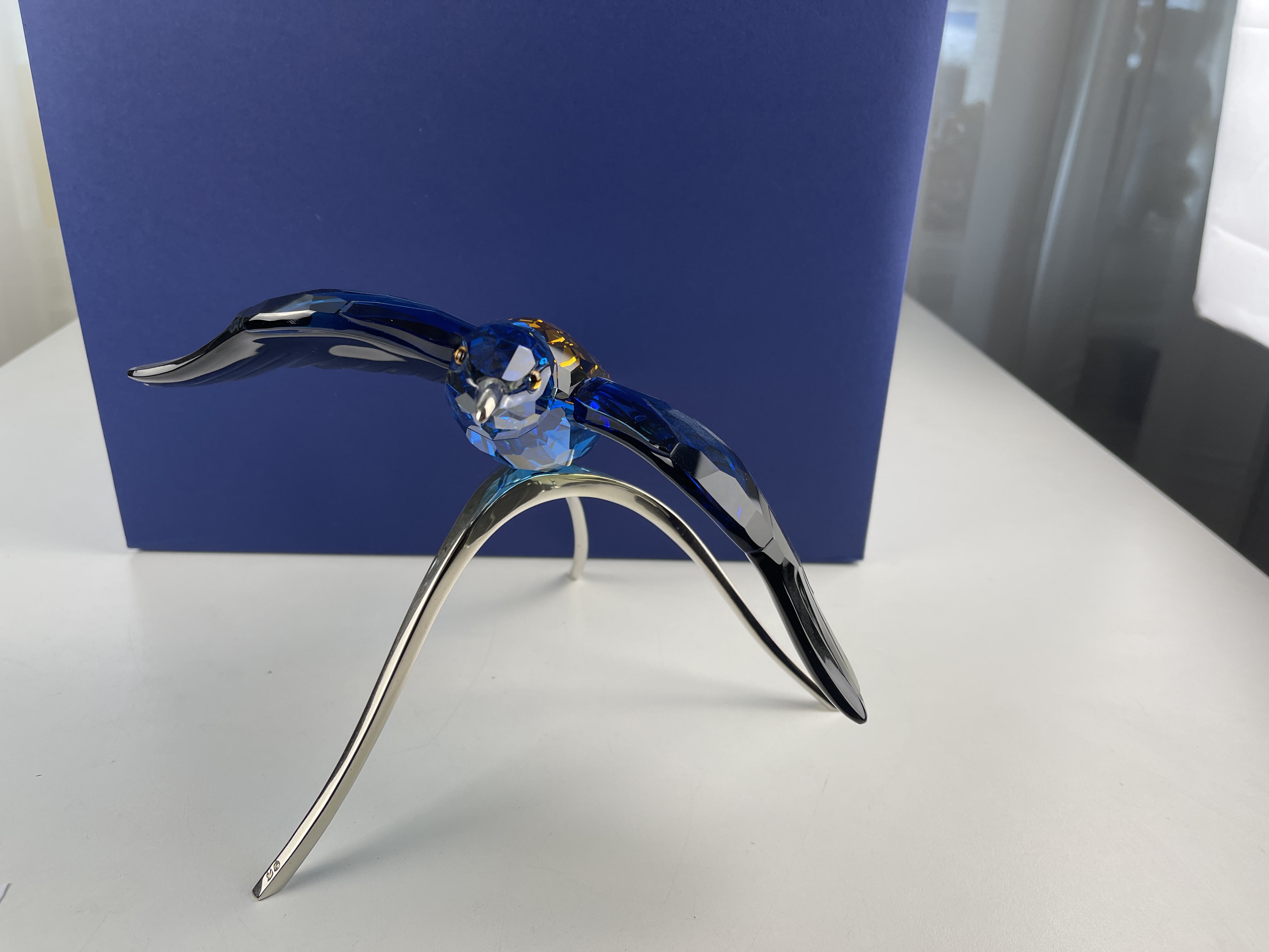 Swarovski Figur 957568 Blauracke 25 cm. Inkl. Ovp & Zertifikat. Top Zustand  