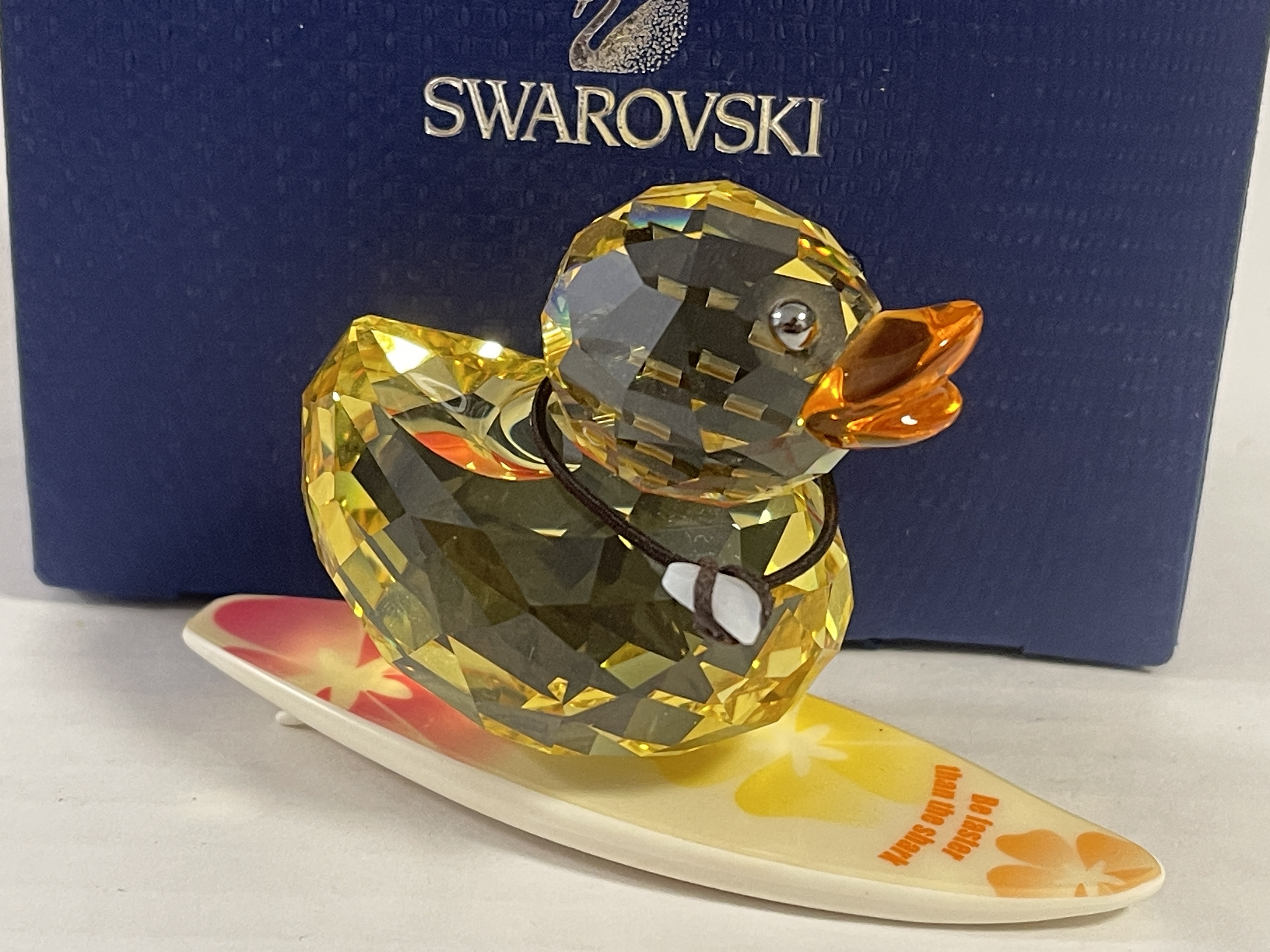 Swarovski Figur 1096743 Happy Duck Sunny Steve 6 cm Ovp Zertifikat Top Zustand 