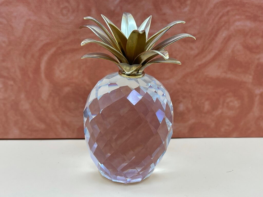 Swarovski Figur Kristall 010044 Große Ananas 10,5 cm. Top Zustand.