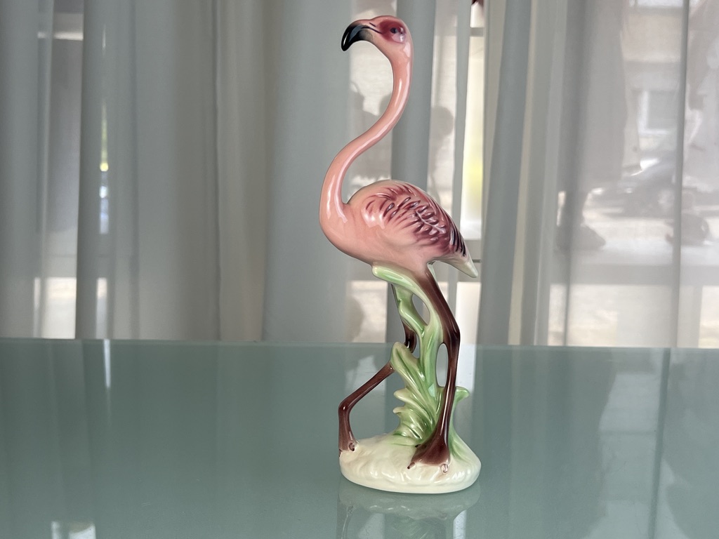  Goebel Figur Vogel 2209 Porzellan Sammlerfigur Flamingo 26 cm 1 Wahl Top Zustand   