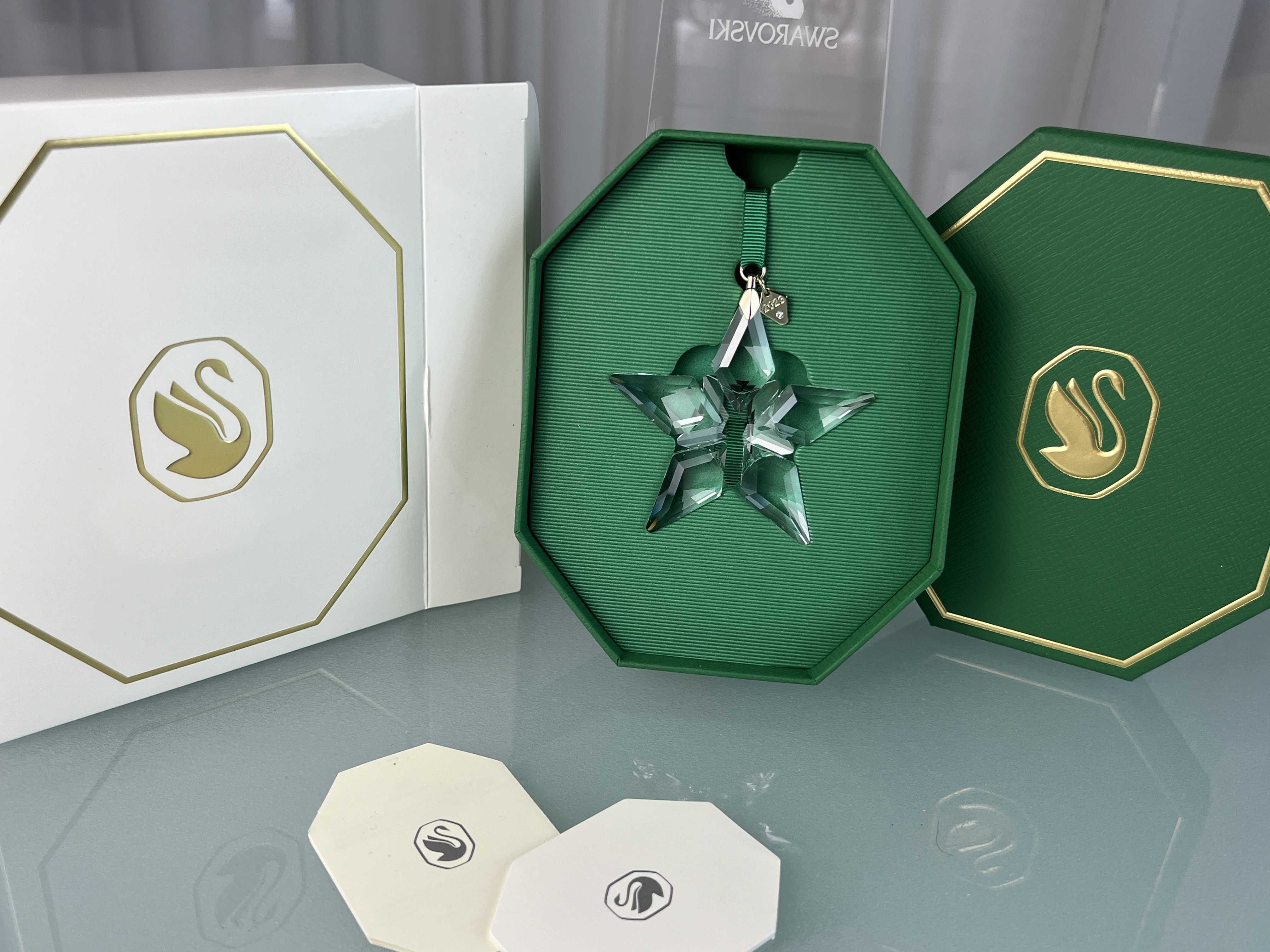 Swarovski Kristall 5636253 Weihnachtsstern 2023 Stern 7,6 cm Ovp Zertifikat Top Zustand 