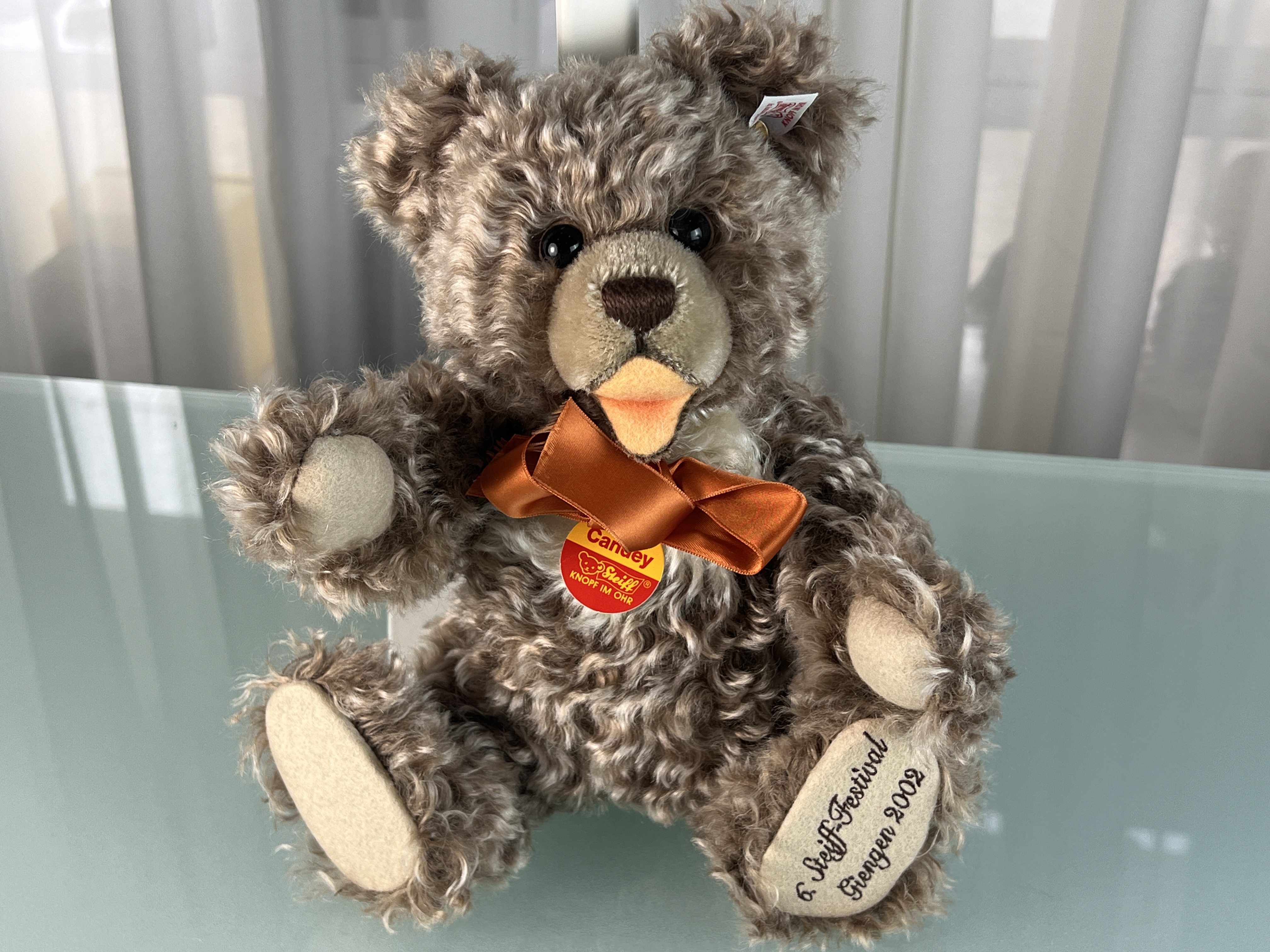 Steiff Tier Teddy Bär 655609 Candey Teddy Bär 30 cm. Top Zustand 