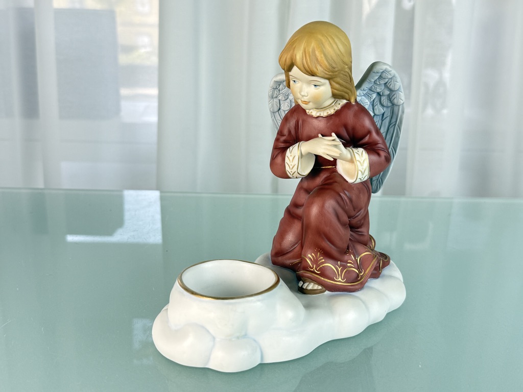 Kaiser Porzellan Figur Engel Kerzenst... SW66725