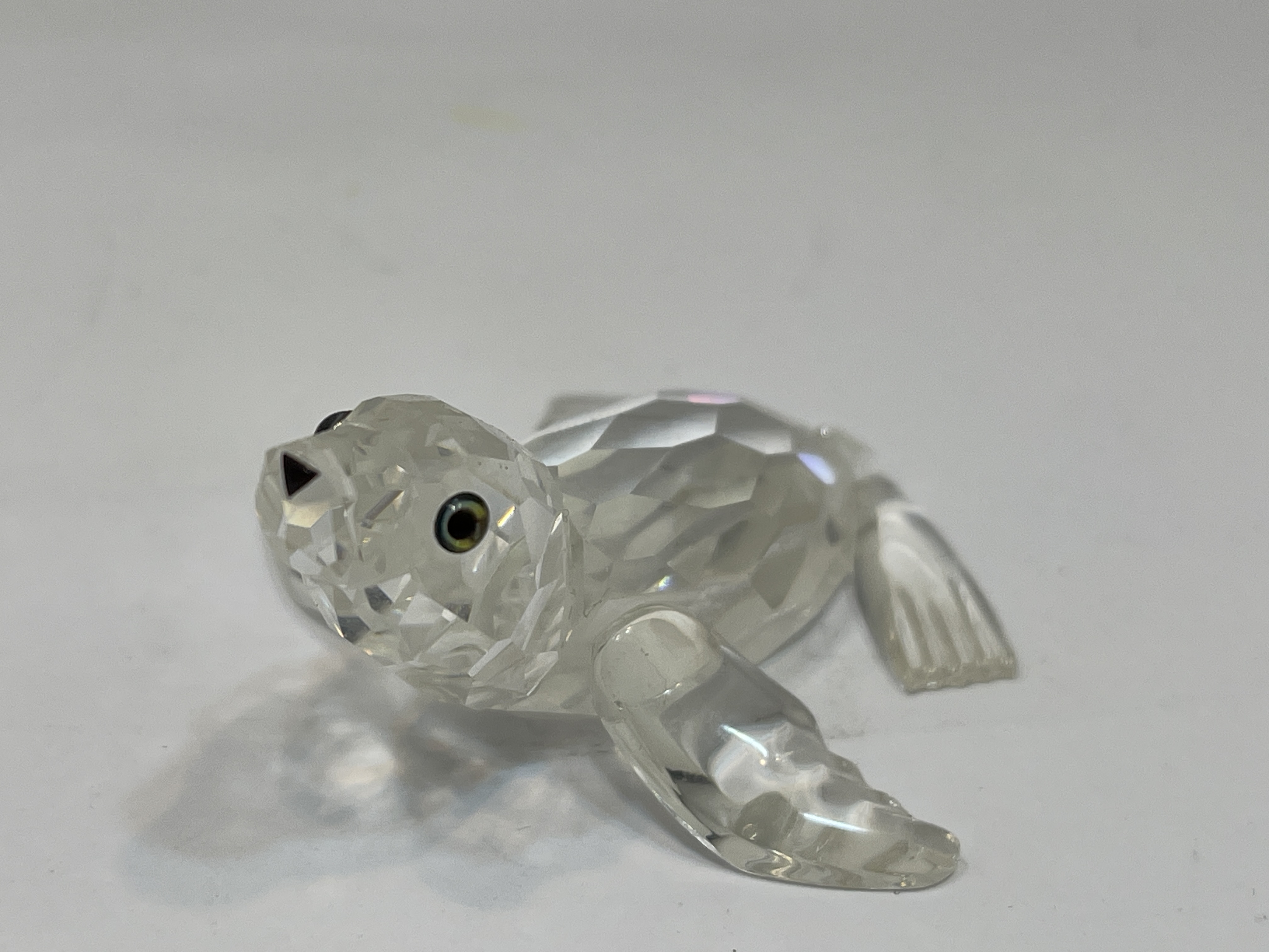 Swarovski Figur 221120 Seehund / Robbe 5,5 cm. Top Zustand. 