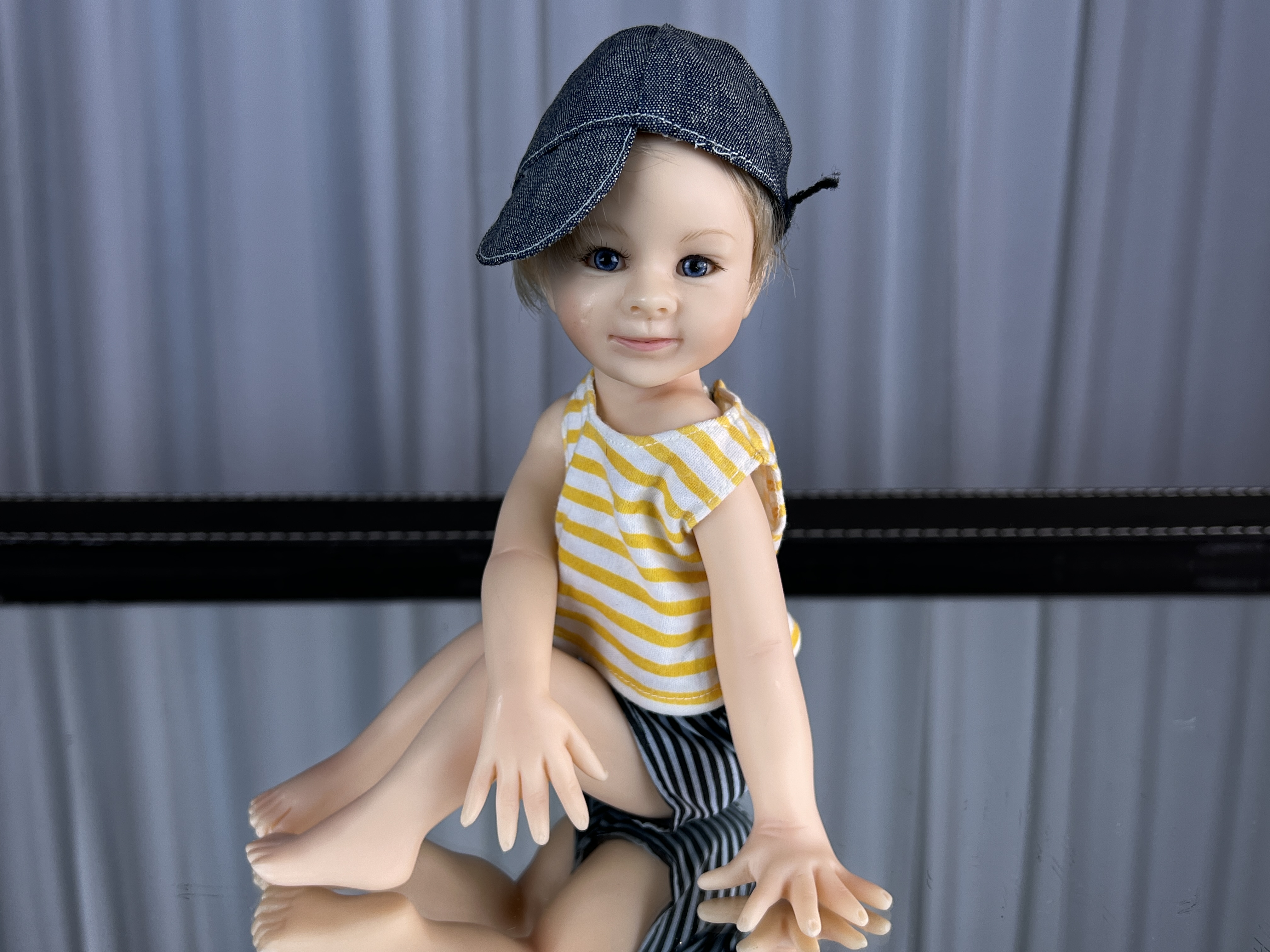 Laura lee Wambach Resin Puppe 20,5 cm. Top Zustand