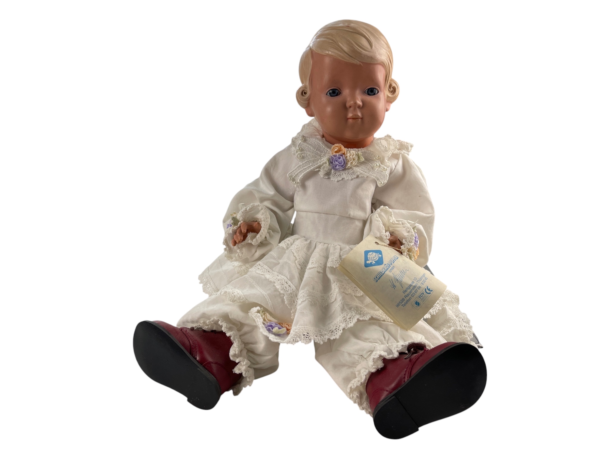 Schildkrötpuppe Tortulon Puppe 45 cm Zustand siehe Fotos