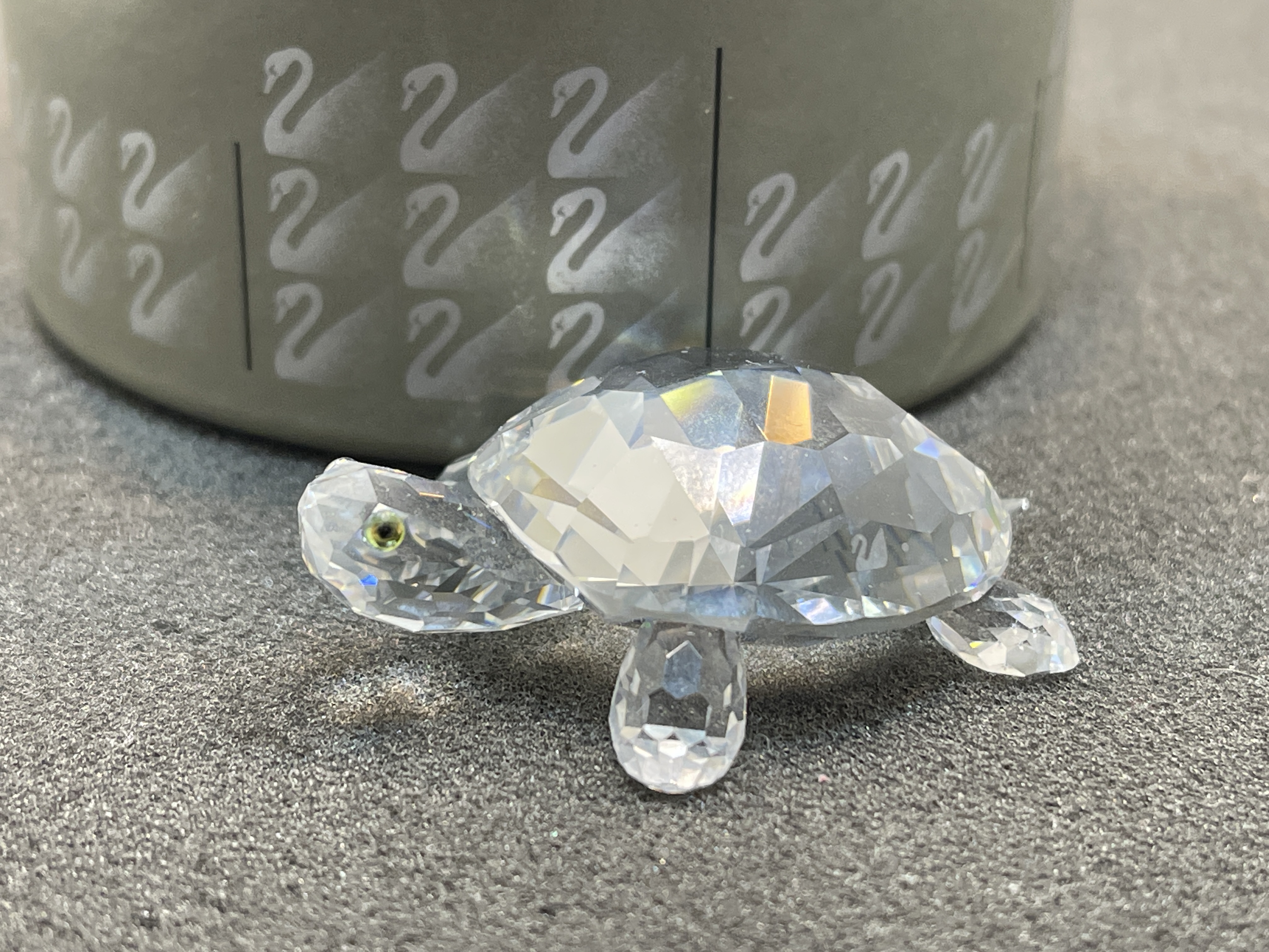 Swarovski Figur 210085 Schildkröte 5 cm. Ovp Zertifikat Top Zustand 