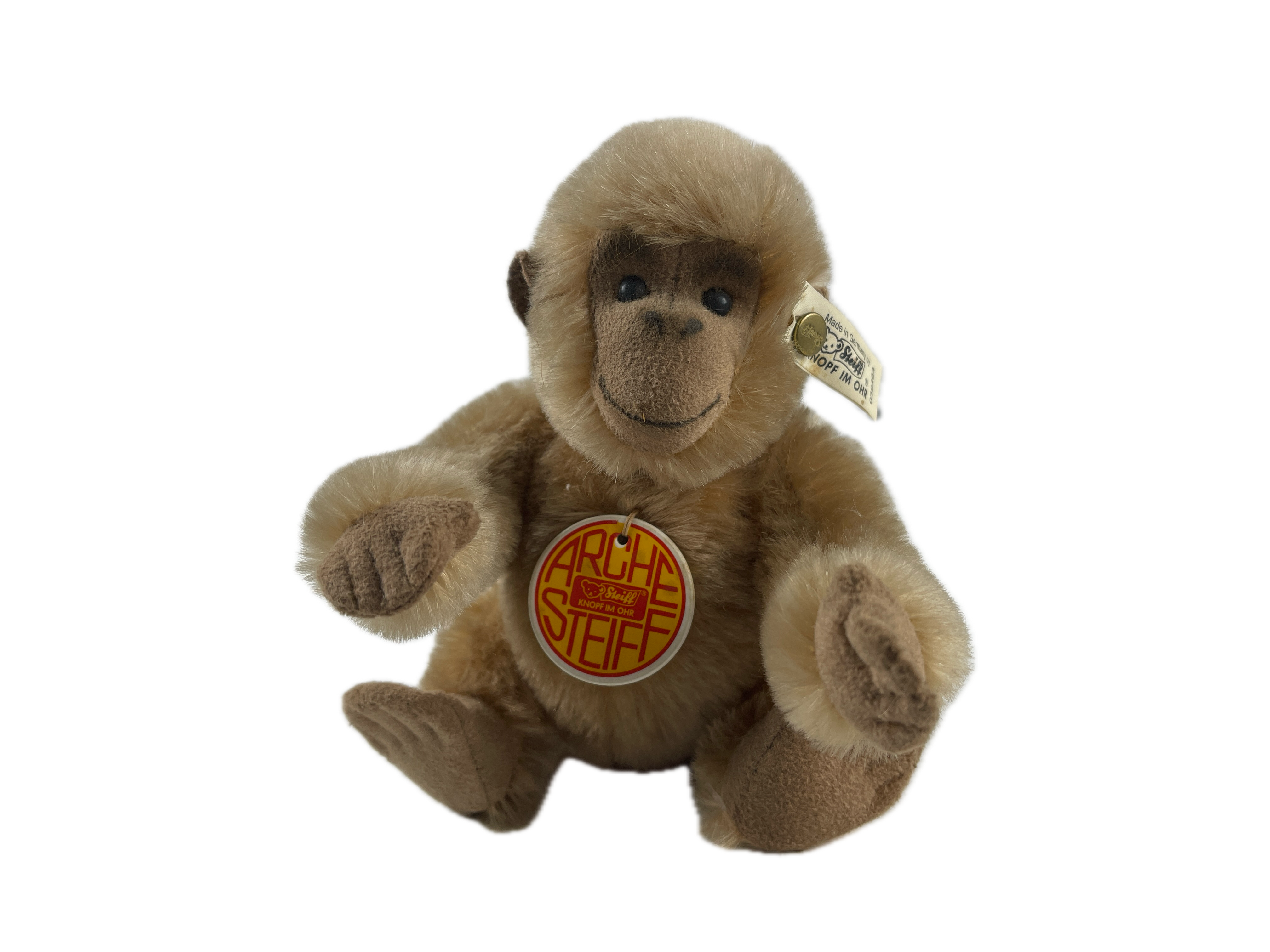 Steiff Tier 038464 Arche Noah Gorilla 18 cm. - Top Zustand  