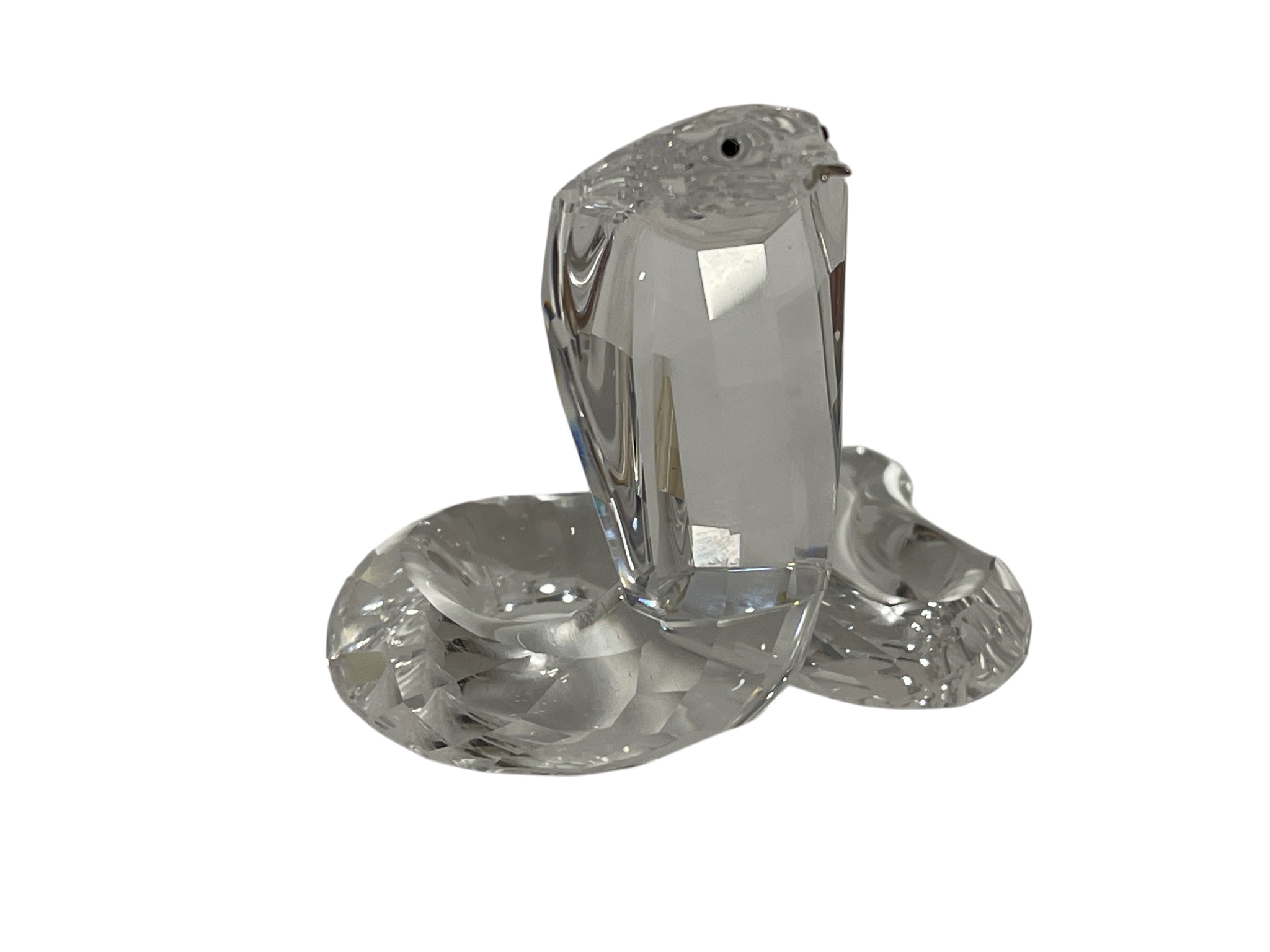  Swarovski Figur 243979 Schlange Cobra 6,5 cm. Top Zustand 