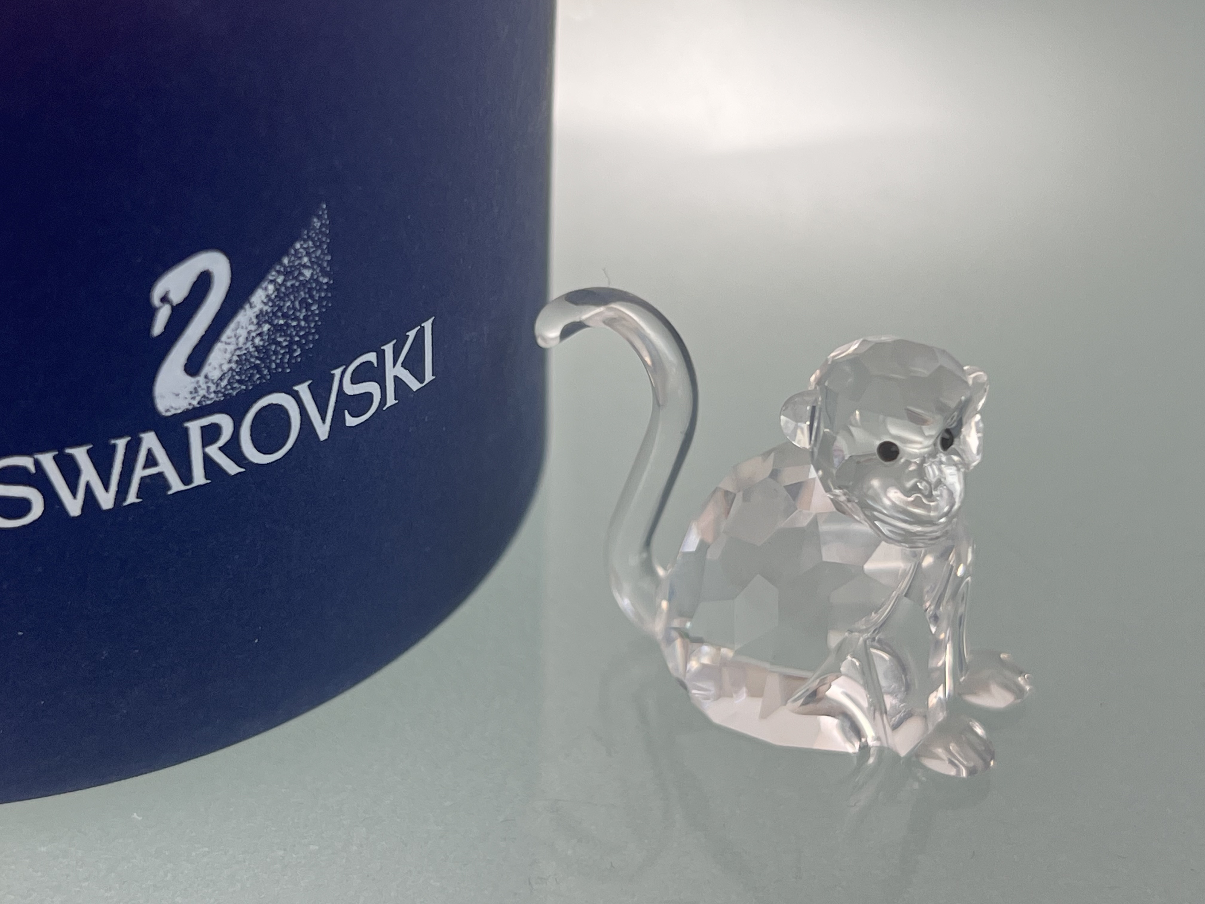 Swarovski Figur 289901 Zodiak Affe 3 cm - Ovp - Zertifikat - Top Zustand