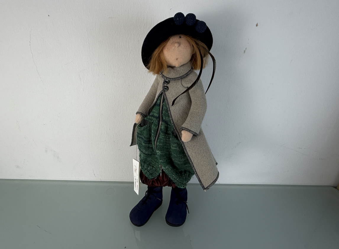 Zwergnase Künstlerpuppe Nicole Marschollek Puppe 48 cm. Top Zustand   