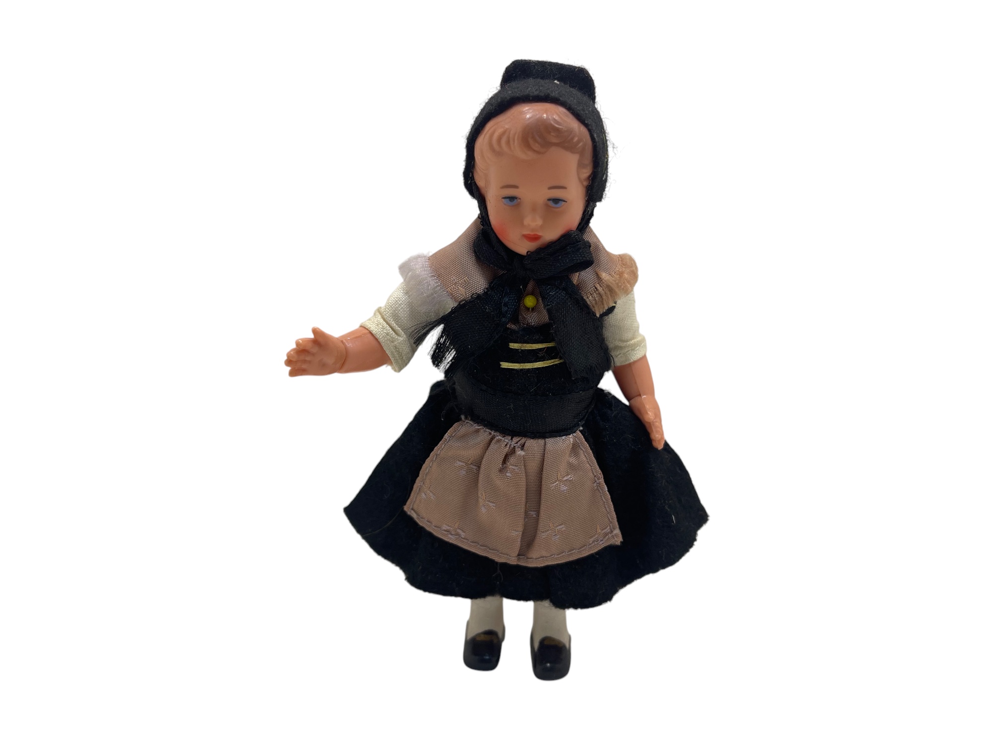 Sammler Puppe Vinyl Puppe 13,5 cm. Top Zustand 