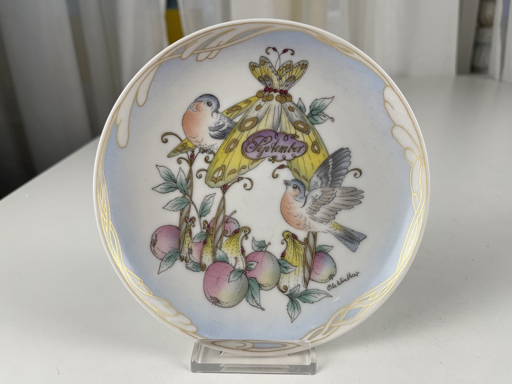 Hutschenreuther Porzellan Teller 16 cm Ø Top Zustand  