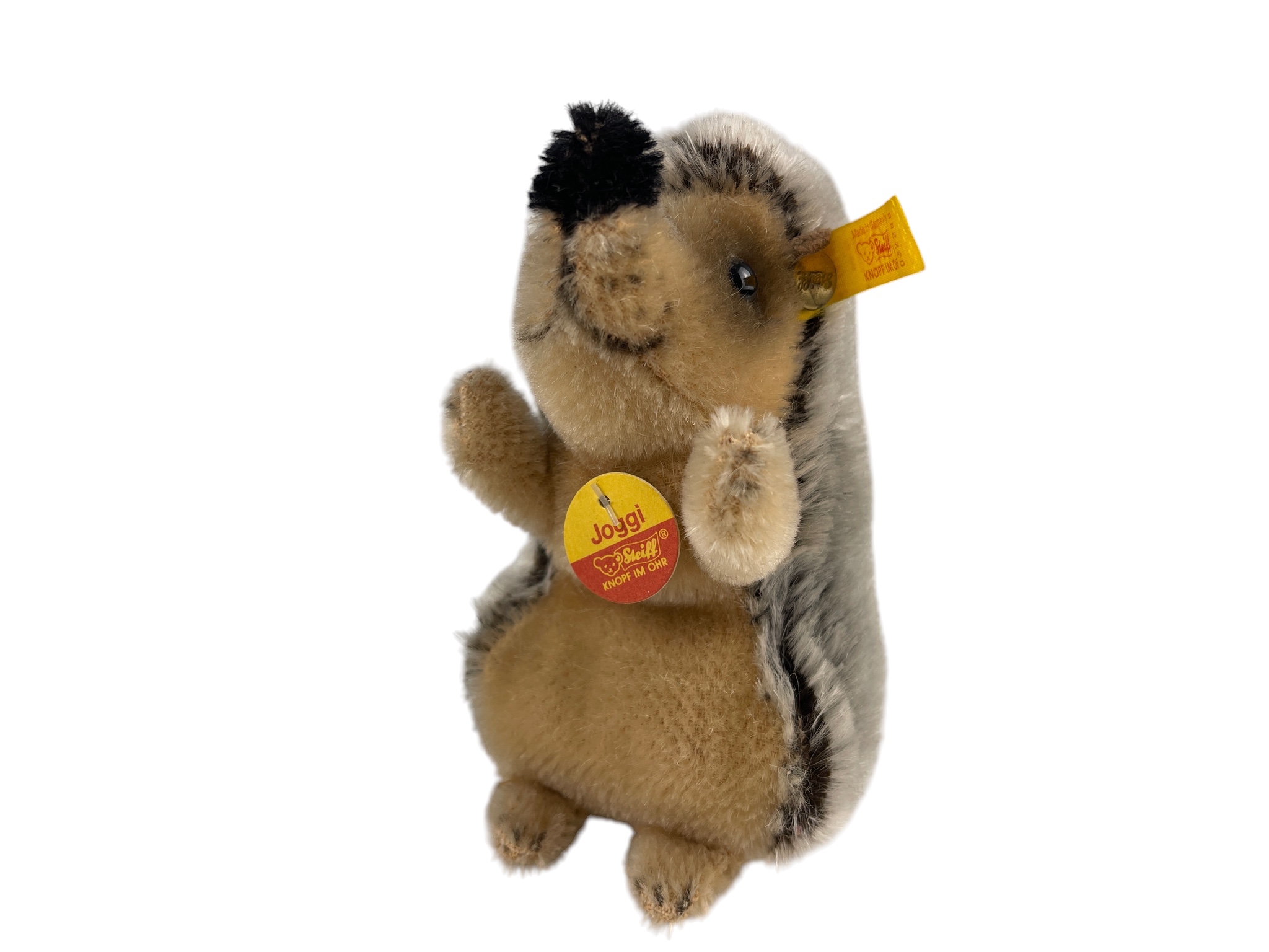 Steiff Tier Igel 032288 Joggi 13 cm. Top Zustand 