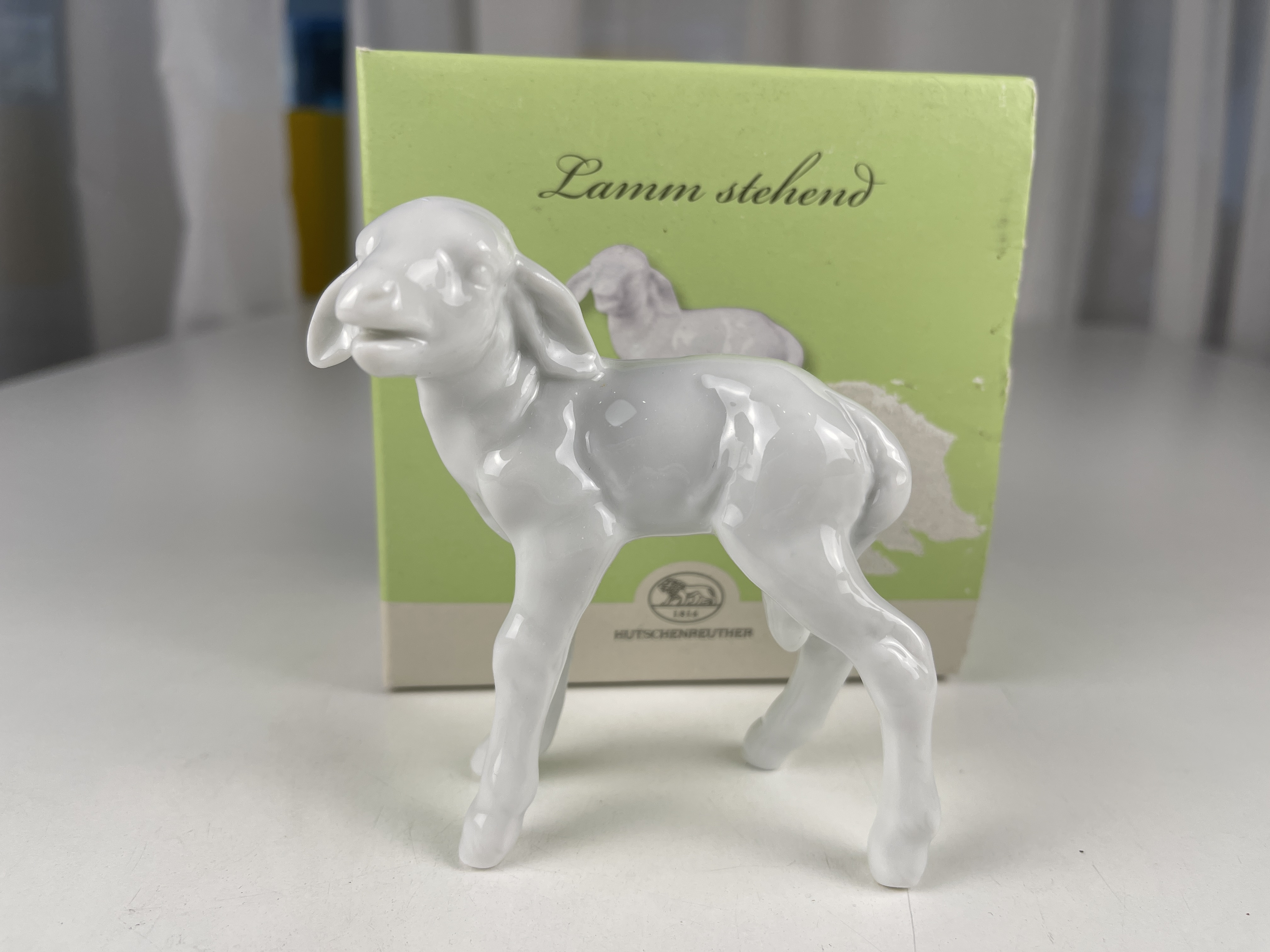 Hutschenreuther Porzellan Figur Schaf 10 cm OVP - 1 Wahl. Top Zustand   