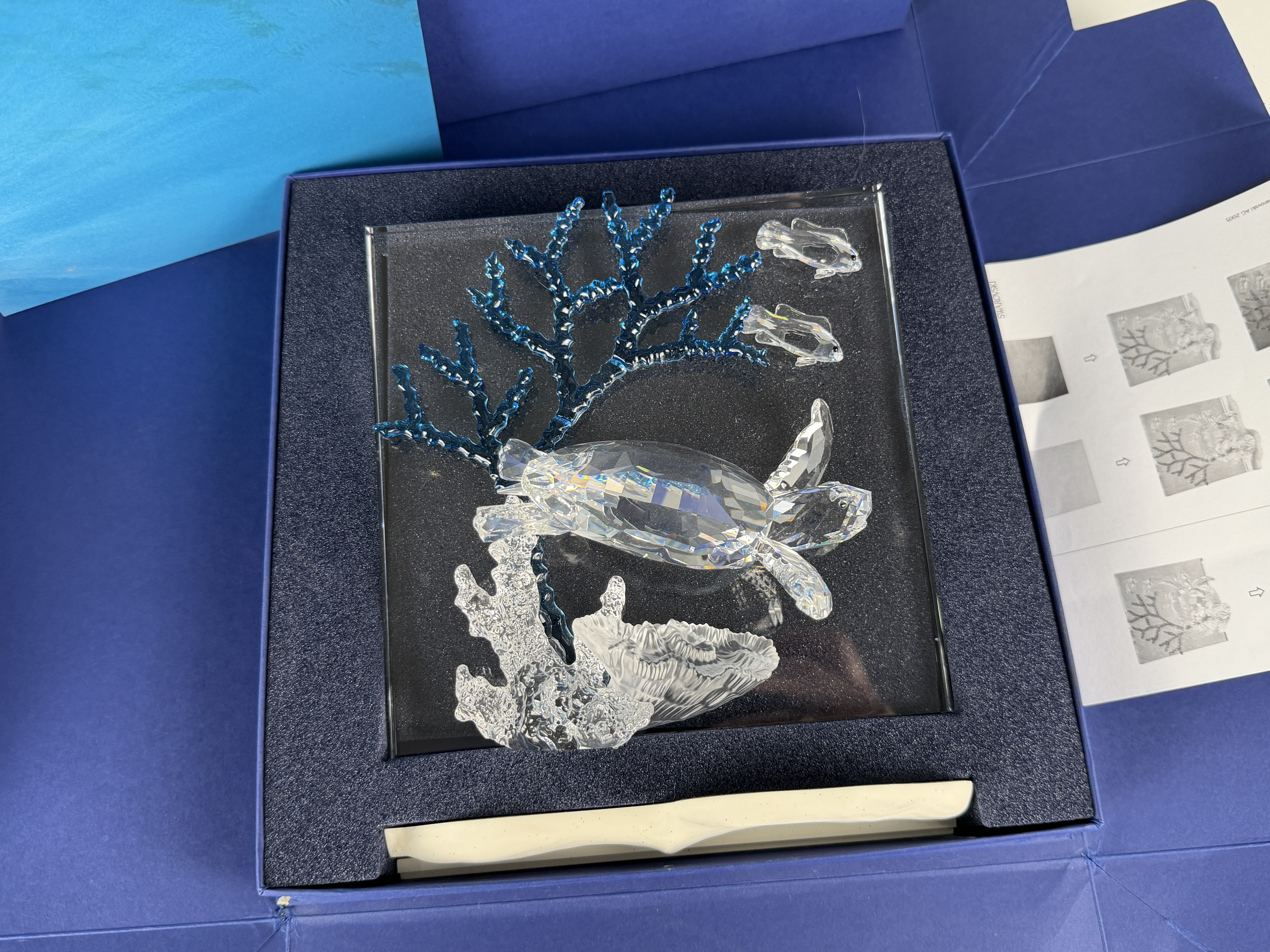 Swarovski Figur 726028 Wonders of the Sea Eternity 20 cm - Ovp & Zertifikat - Top Zustand  