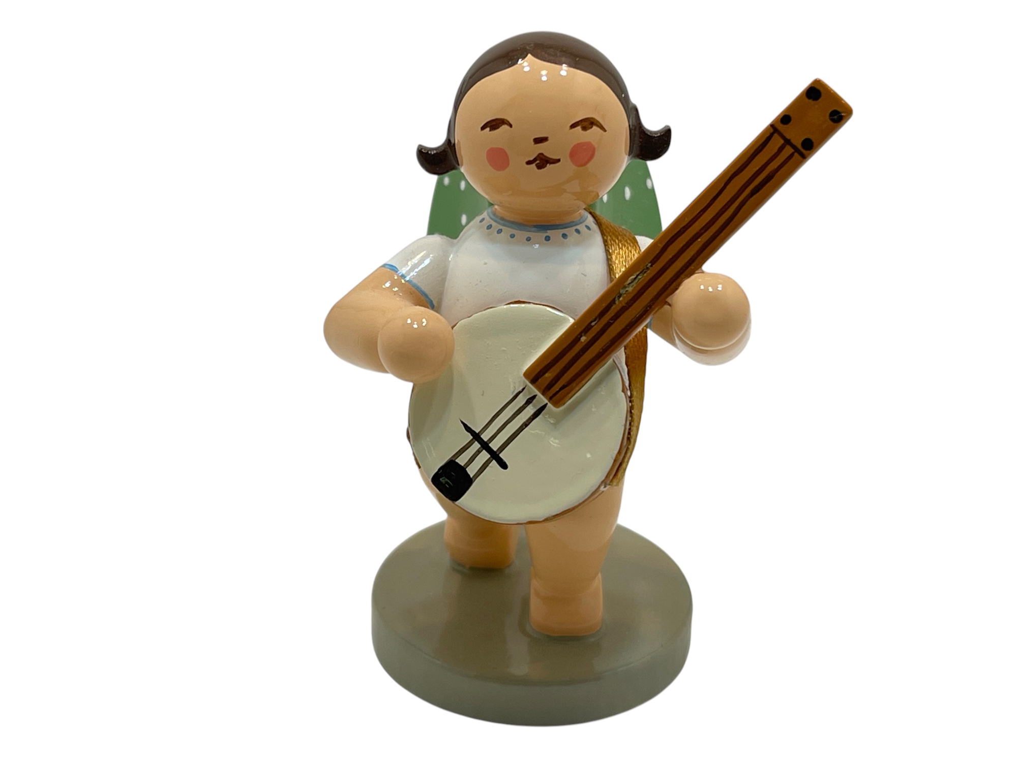 Wendt und Kühn Erzgebirge Figur Engel 6 cm. Top Zustand       