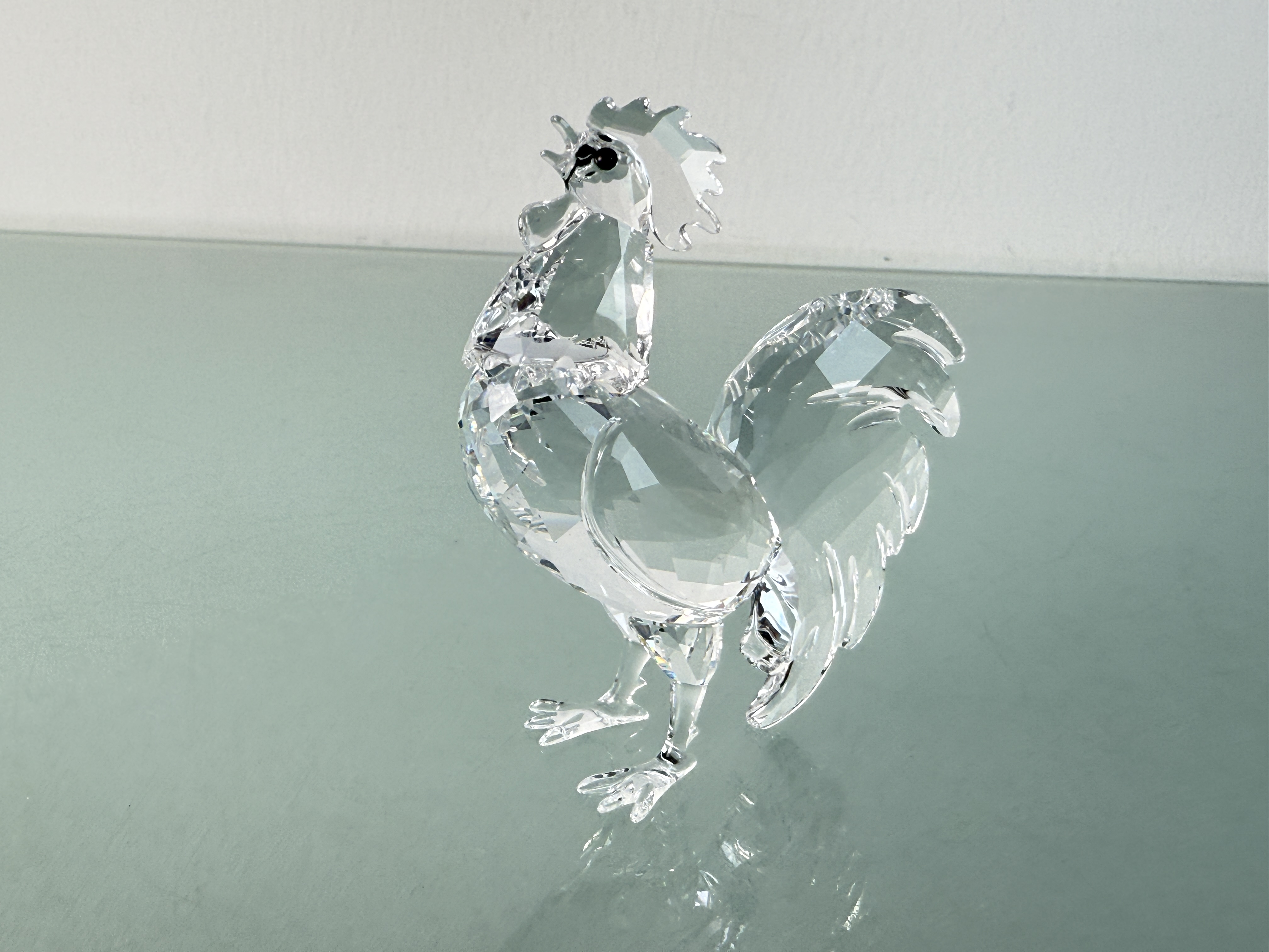Swarovski Figur 5135943 Hahn Rooster groß 7.4 cm Top Zustand