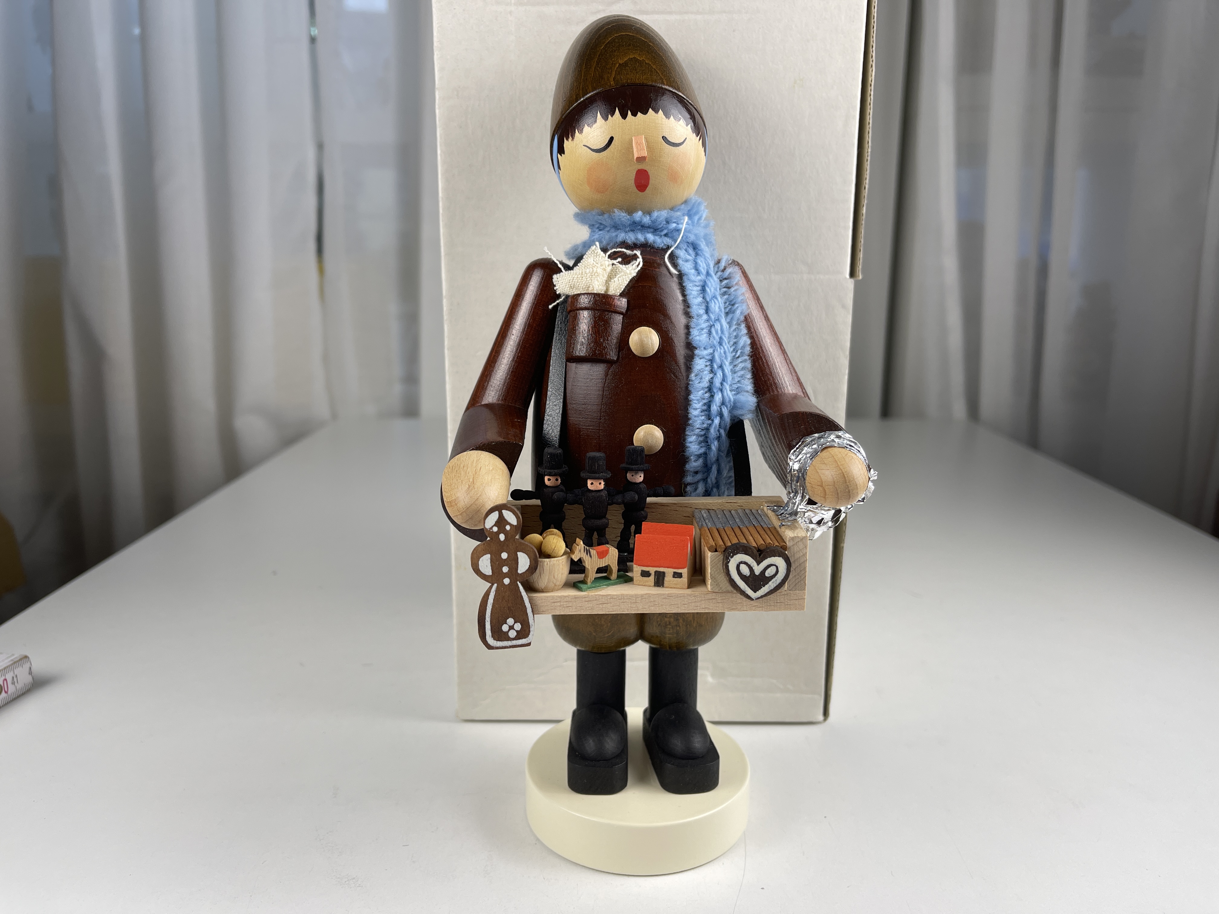 Erzgebirge Figur Striezelkinder 26 cm. Top Zustand 
