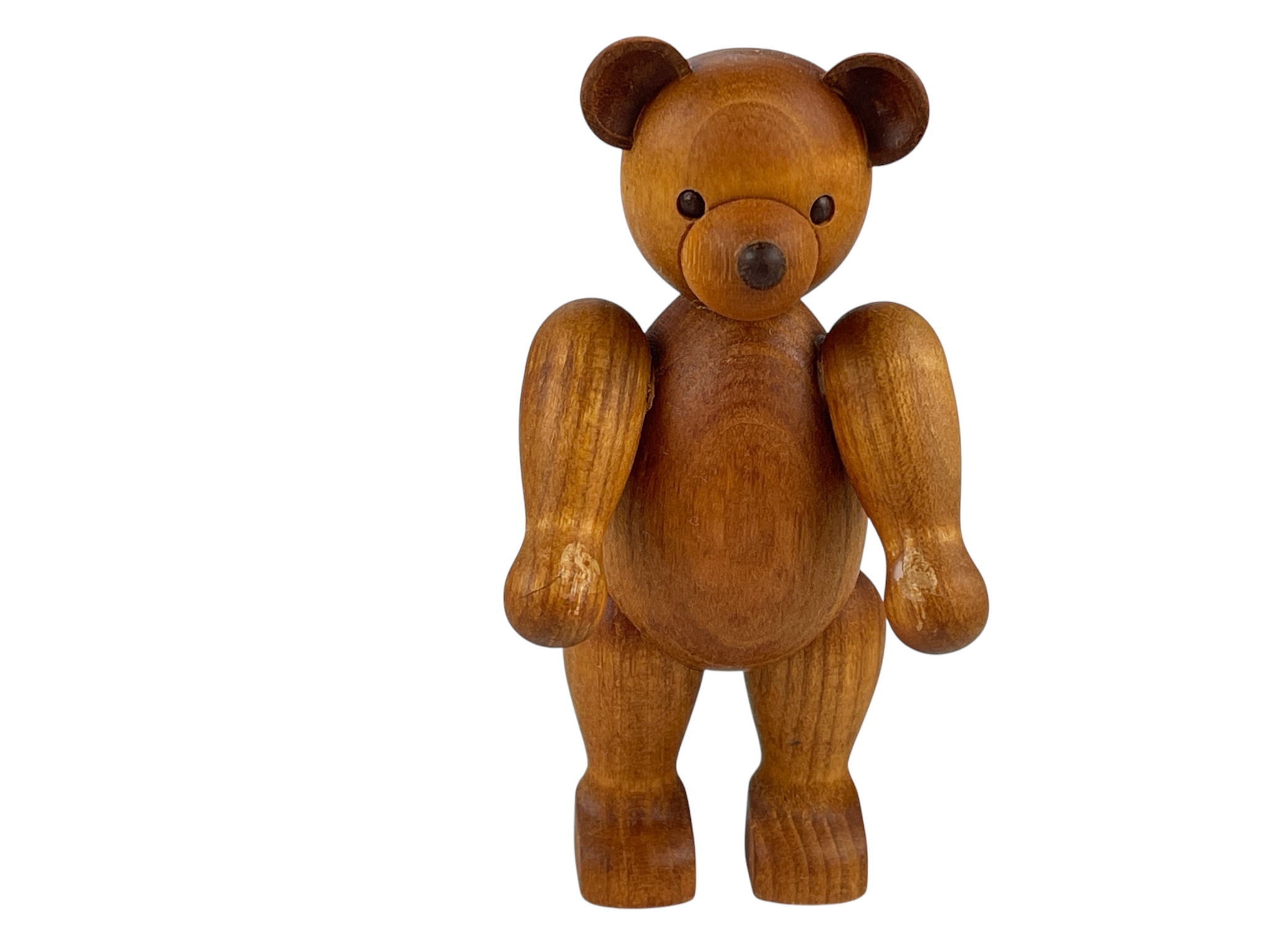 Erzgebirge Seiffener Figur Teddybär 9,5 cm. Zustand siehe Fotos