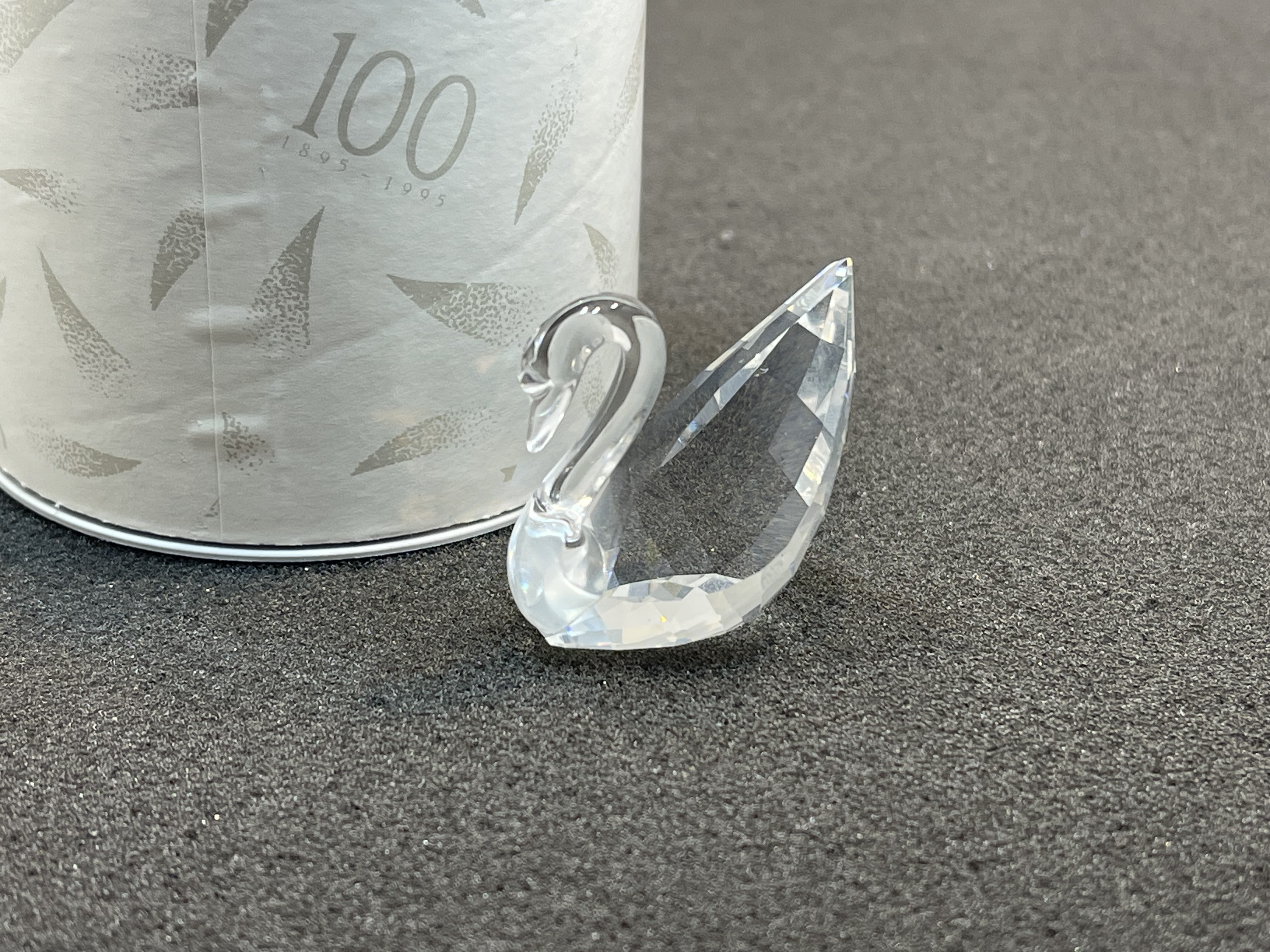 Swarovski Figur 187407 Scs Schwan 5 cm. Ovp & Zertifikat - Top Zustand    