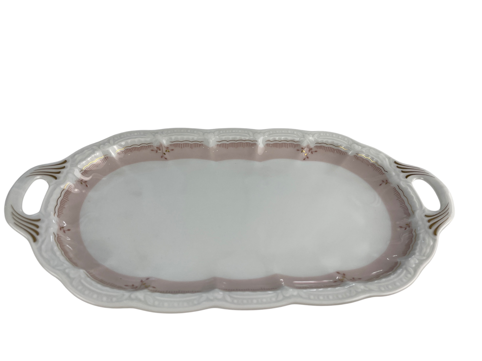   Hutschenreuther Porzellan Servierplatte 26,5 x 15 cm. Top Zustand. 