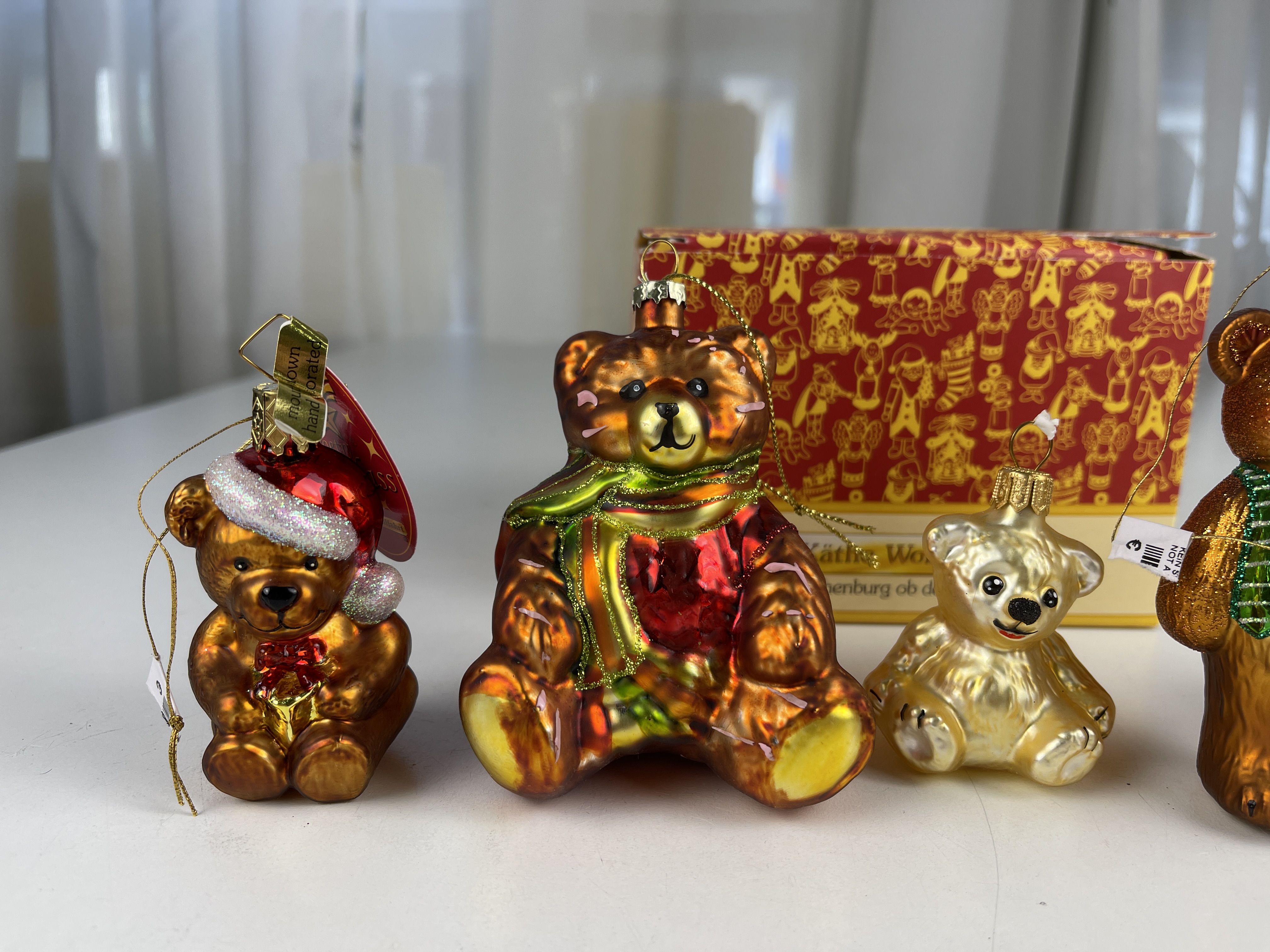 Käthe Wohlfahrt Erzgebirge Figur Weihnachts Ornamente 5 - 9,5 cm. Top Zustand    